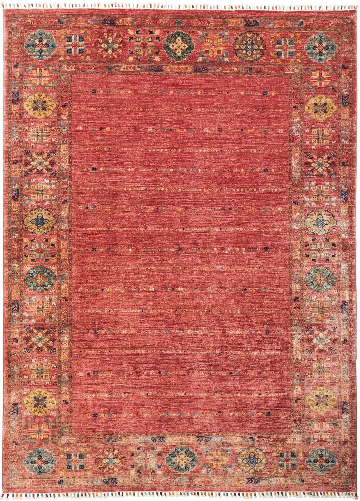 Samarkand Orientteppich 175 x 238cm, handgeknüpft, Wolle