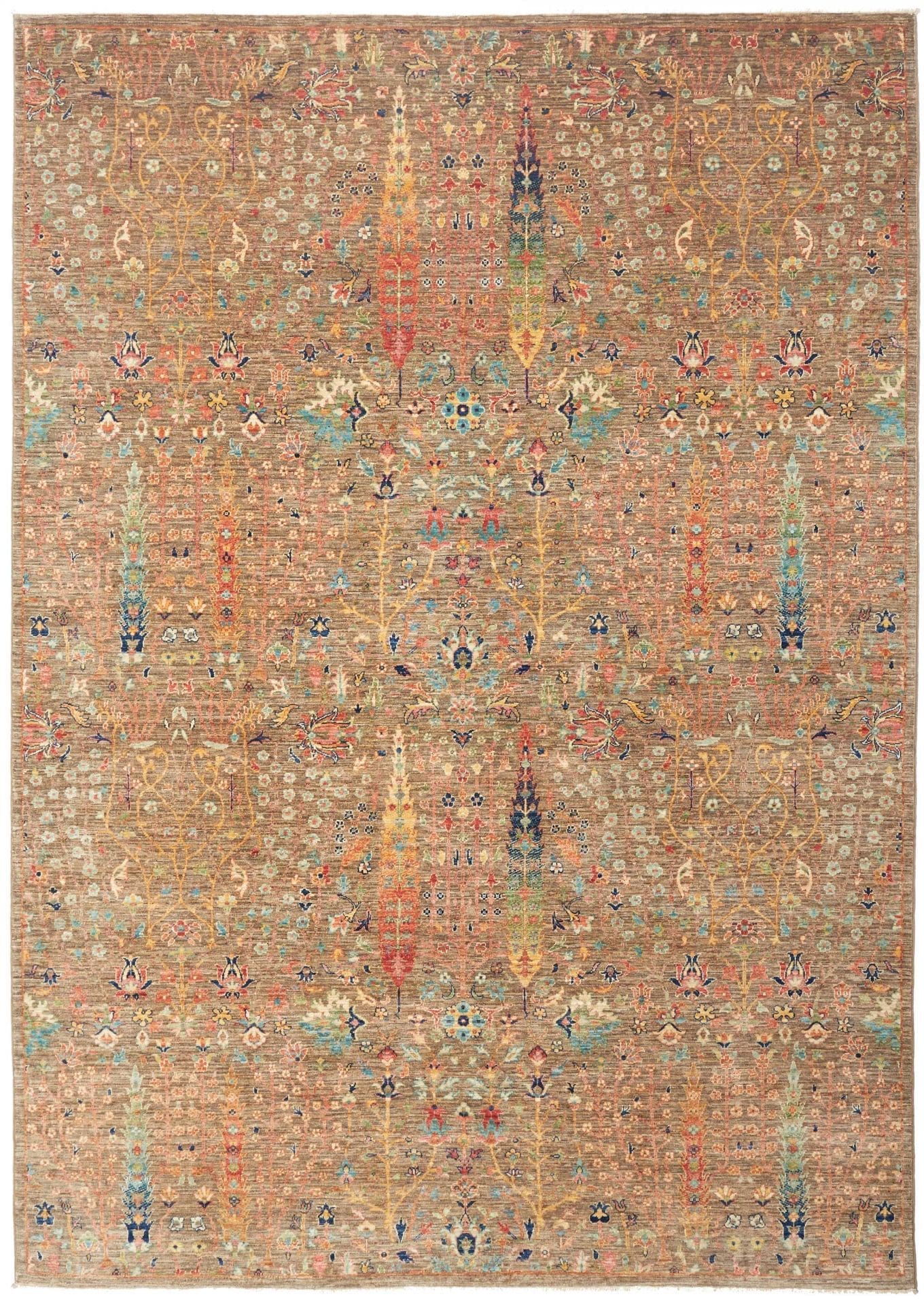 Samarkand Orientteppich 202 x 289 cm, handgeknüpft, Wolle