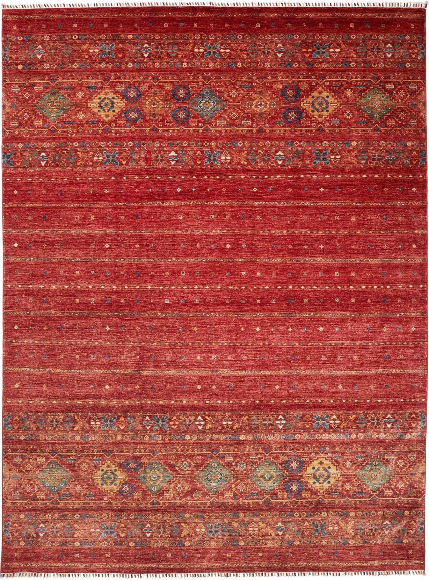 Samarkand Orientteppich 243 x 322 cm, handgeknüpft, Wolle