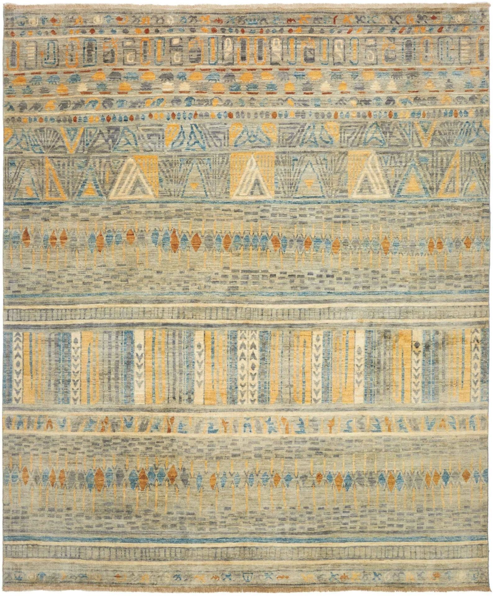 Samarkand Orientteppich 248 x 298 cm, handgeknüpft, Wolle