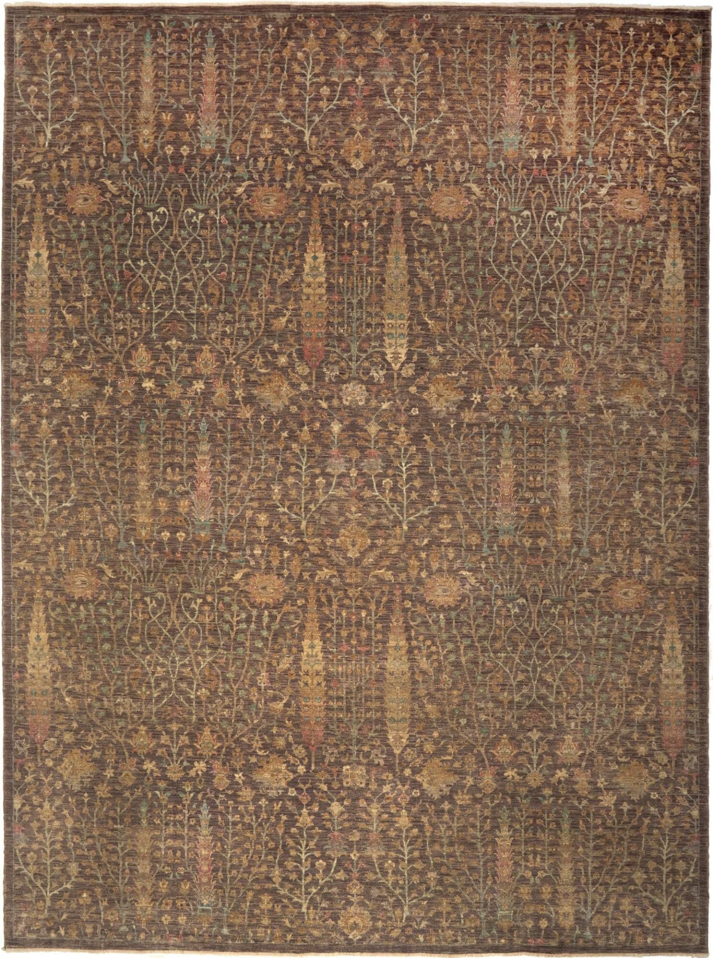 Samarkand Orientteppich 254 x 335 cm, Schurwolle, handgeknüpft