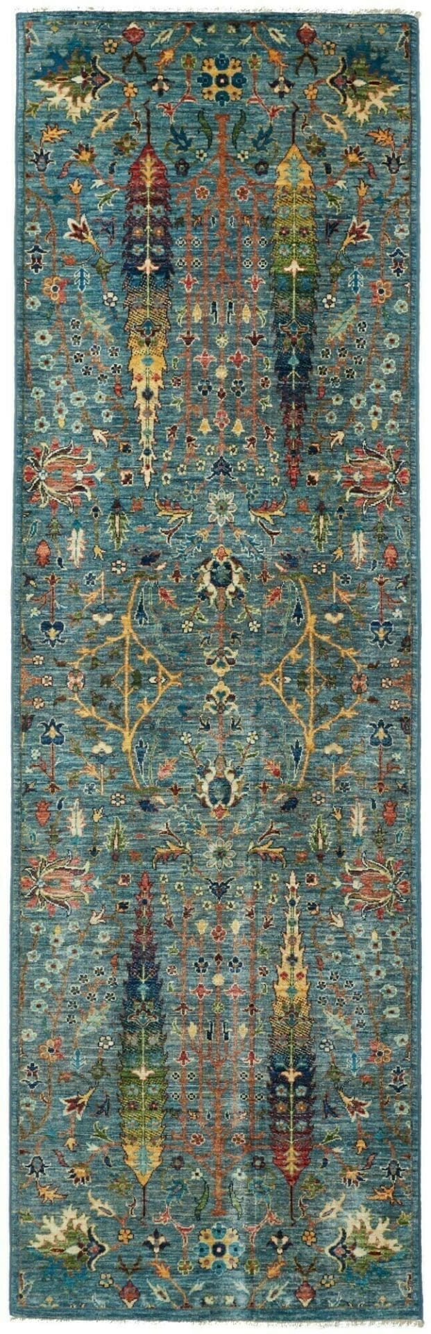 Samarkand Orientteppich 80 x 248 cm, handgeknüpft, Wolle