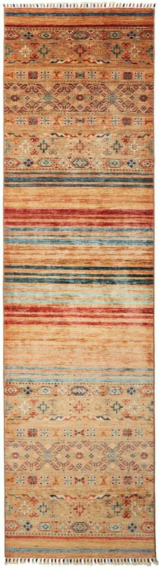 Samarkand Orientteppich 83 x 293 cm, handgeknüpft, Wolle