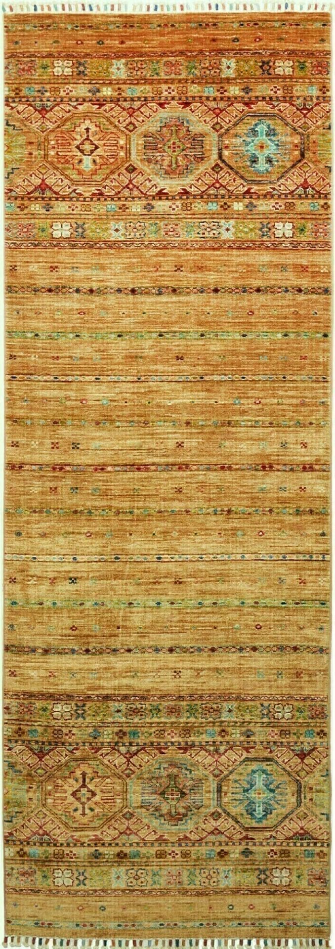 Samarkand Orientteppich 85 x 236cm, handgeknüpft, Wolle