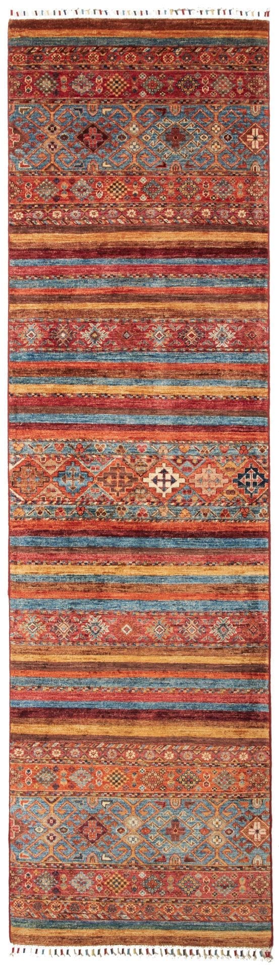 Samarkand Orientteppich 85 x 292cm, Schurwolle, handgeknüpft