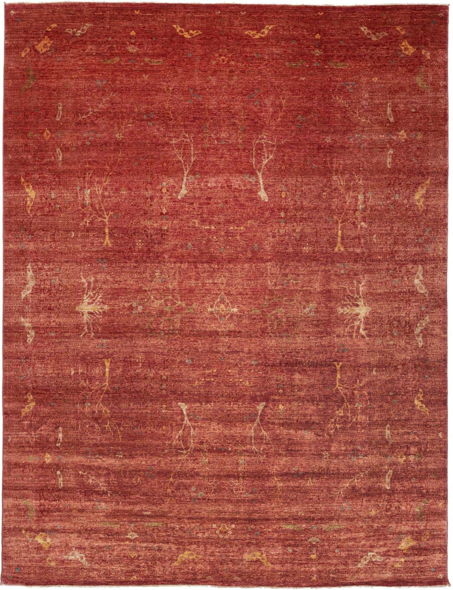 Samarkand Teppich 250 x 324cm, Schurwolle, handgeknüpft, Orientteppich