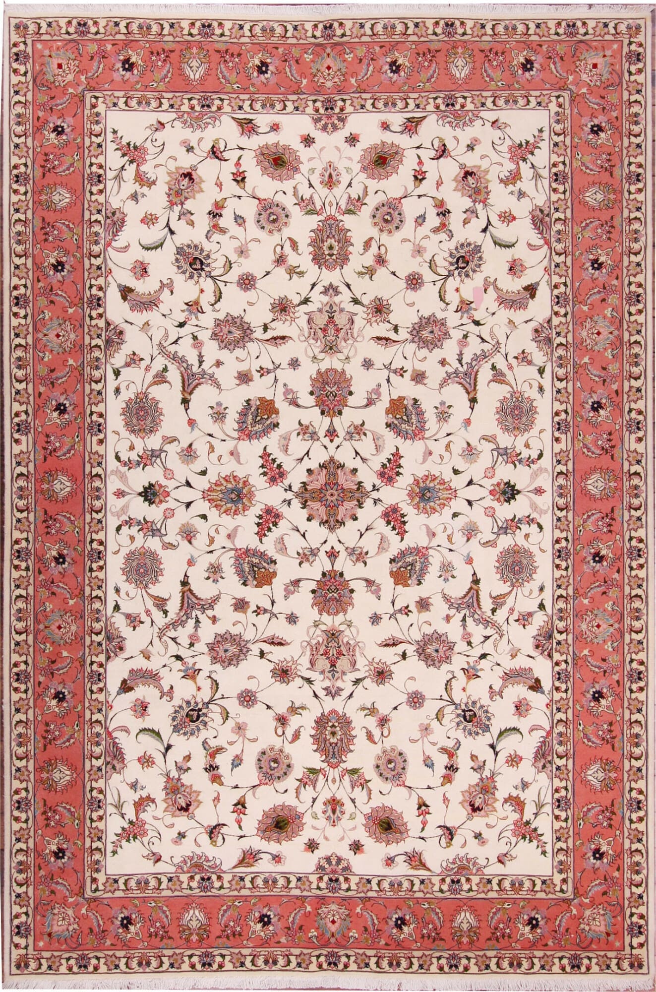 Täbriz Teppich 50 Raj 205 x 308cm, Schurwolle, handgeknüpft