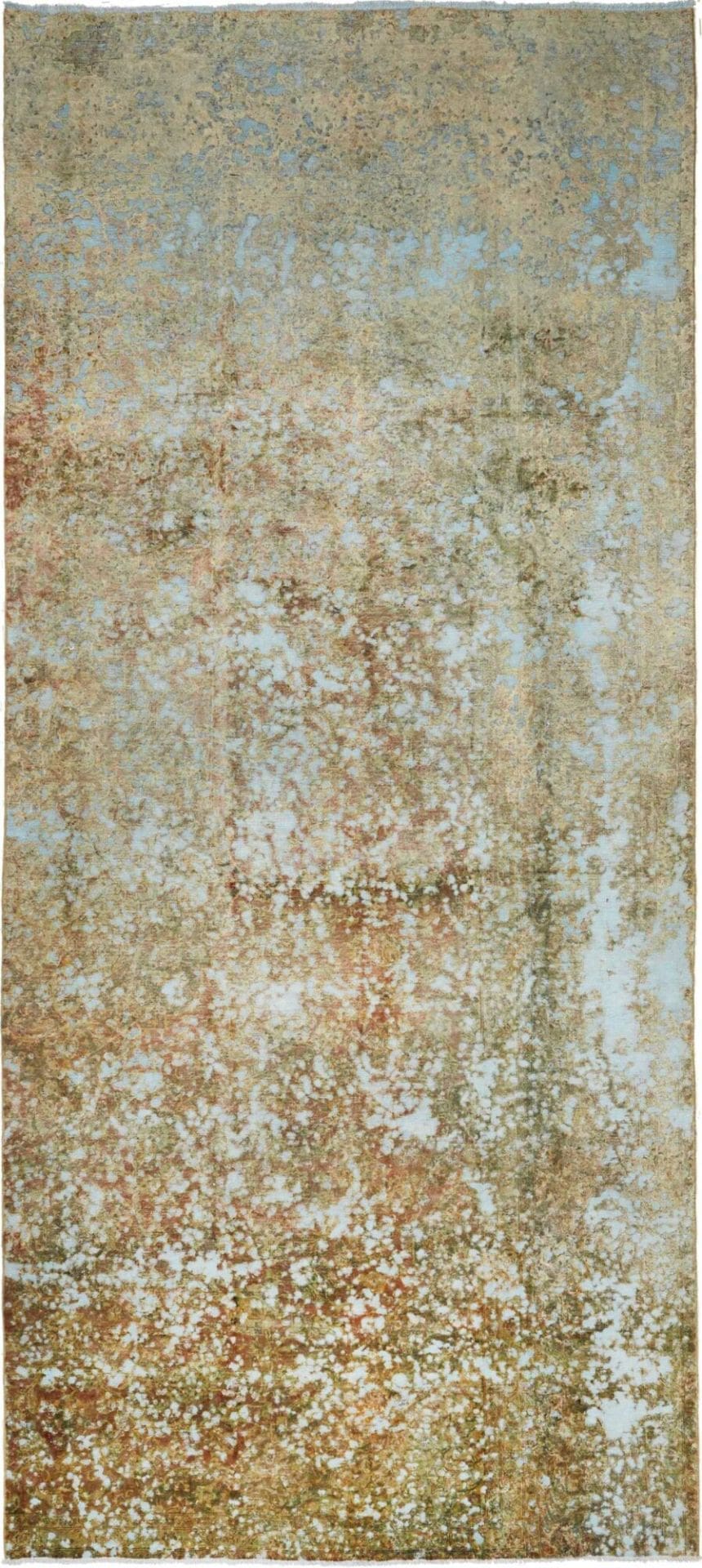 Vintage Perserteppich 167 x 372 cm - Schurwolle, Handgeknüpft