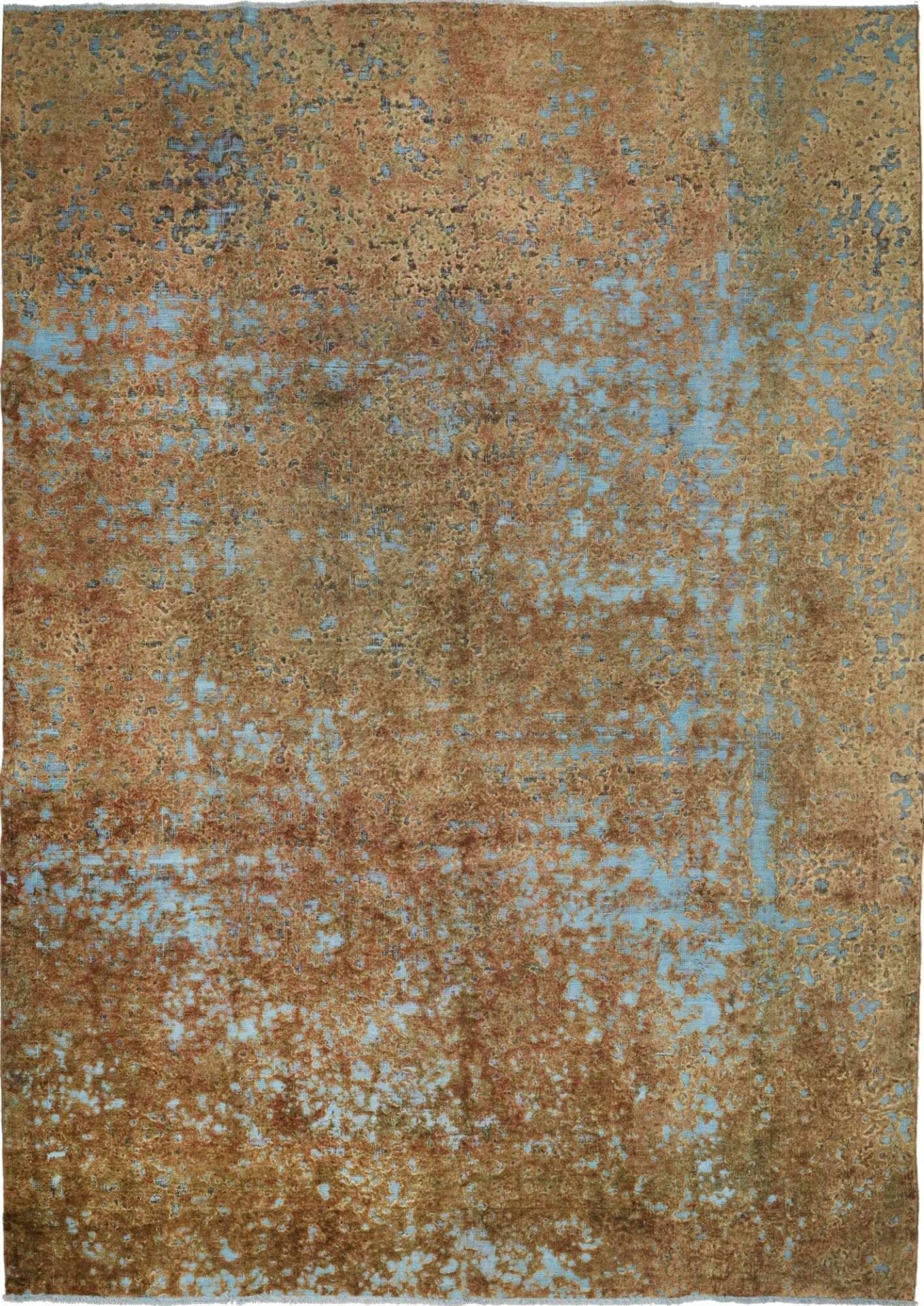 Vintage Perserteppich 228 x 317 cm, Schurwolle, handgeknüpft