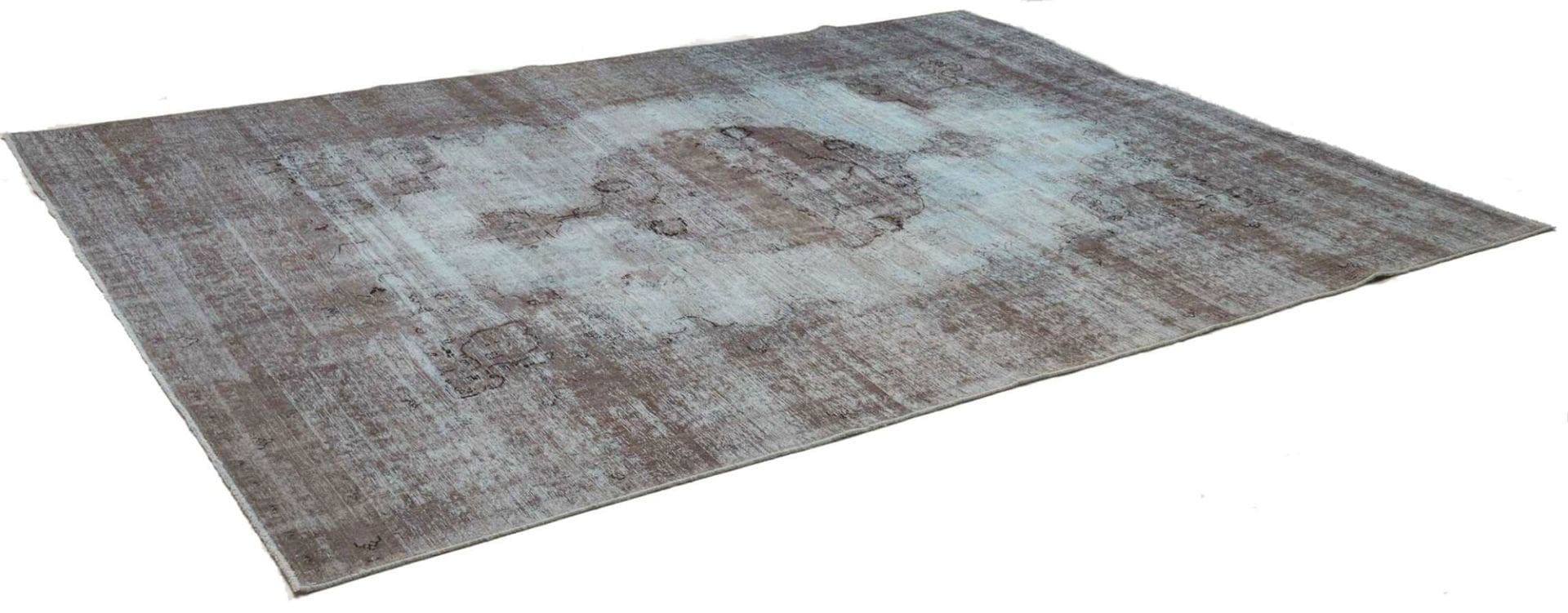 Vintage Perserteppich 243 x 325cm aus Schurwolle, handgeknüpft