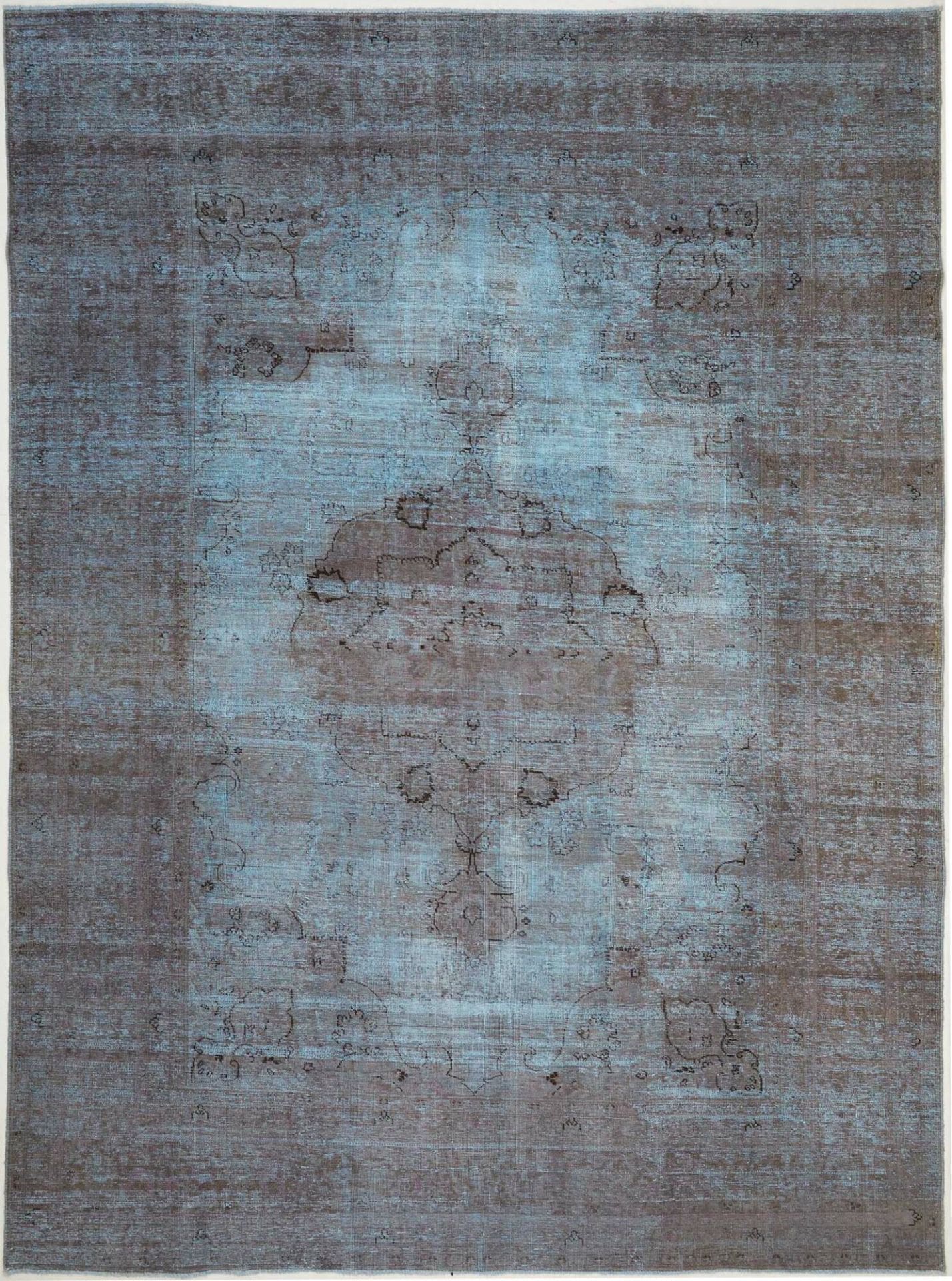 Vintage Perserteppich 243 x 325cm aus Schurwolle, handgeknüpft