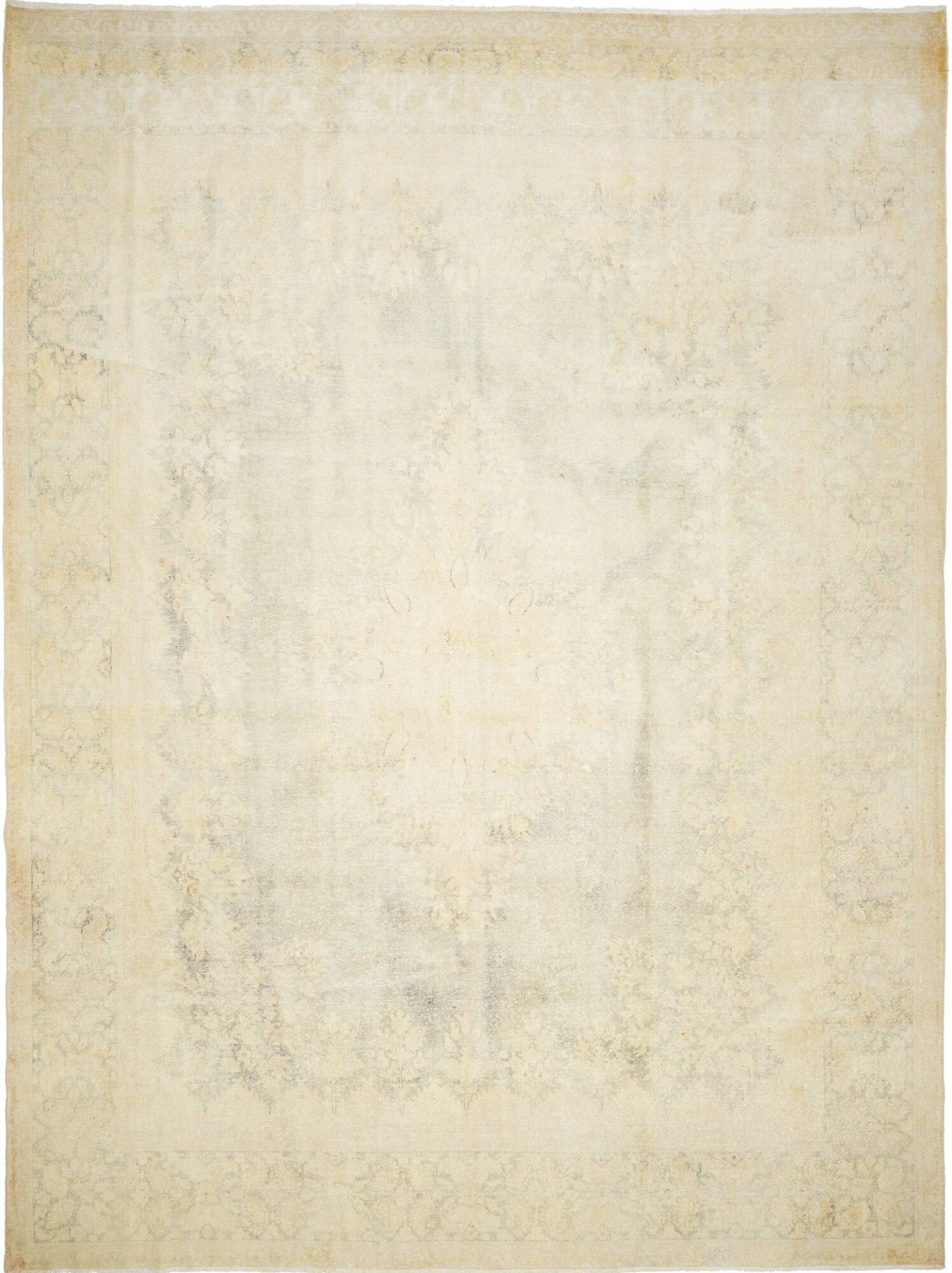 Vintage Perserteppich 308 x 410 cm, Schurwolle, handgeknüpft