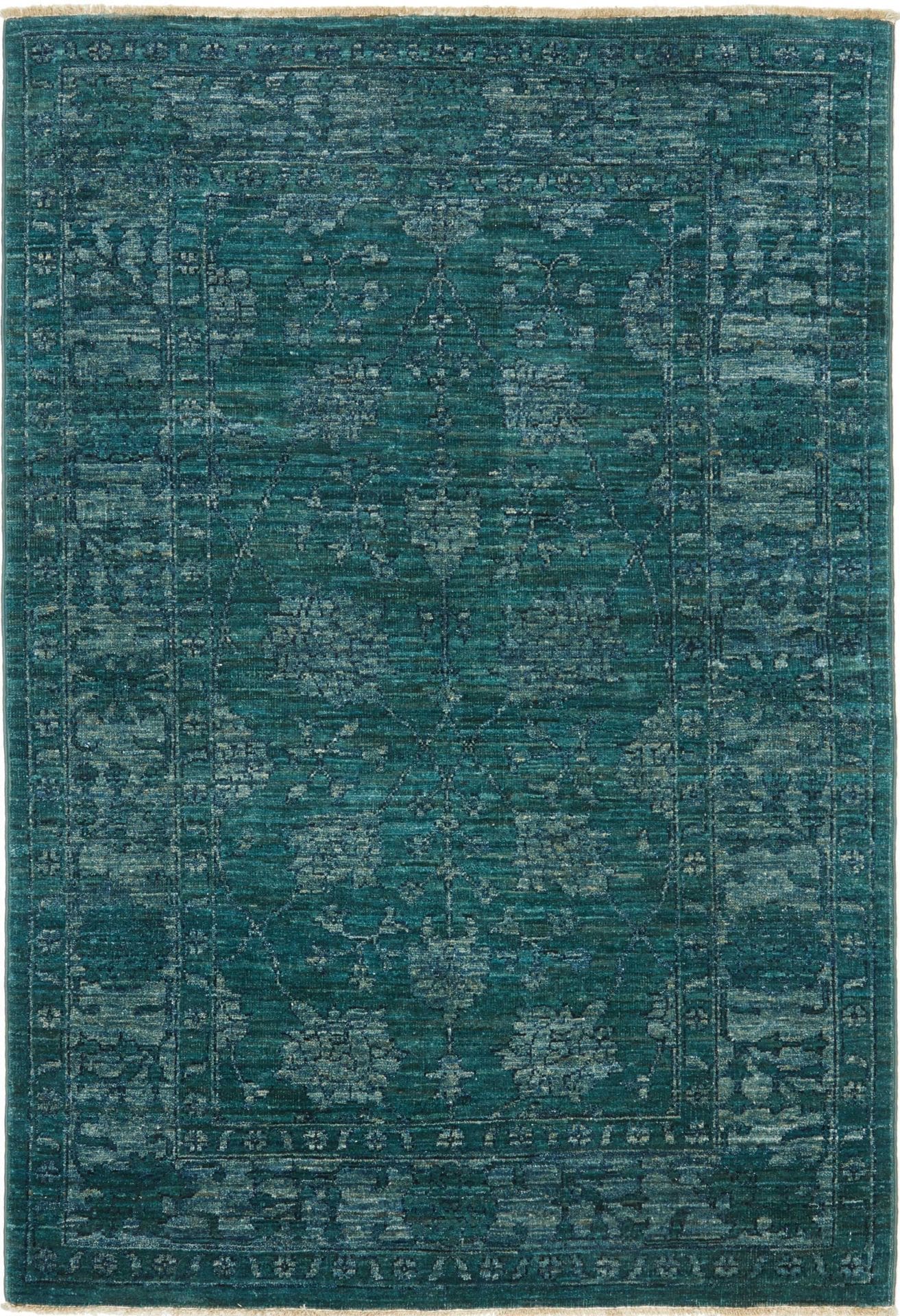 Ziegler Orientteppich 100 x 146cm aus Schurwolle, handgeknüpft