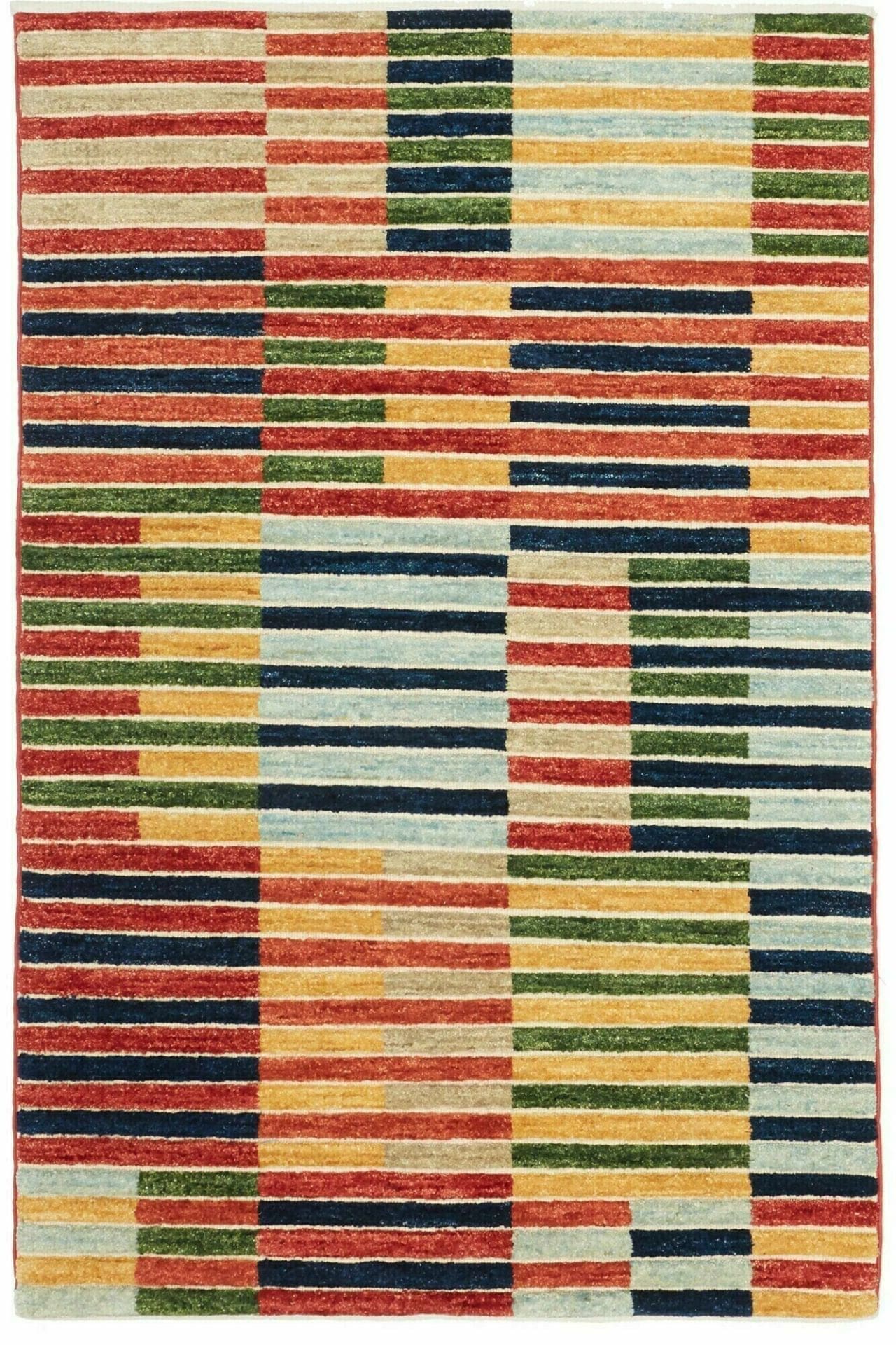 Ziegler Orientteppich 106 x 155cm, Schurwolle, handgeknüpft