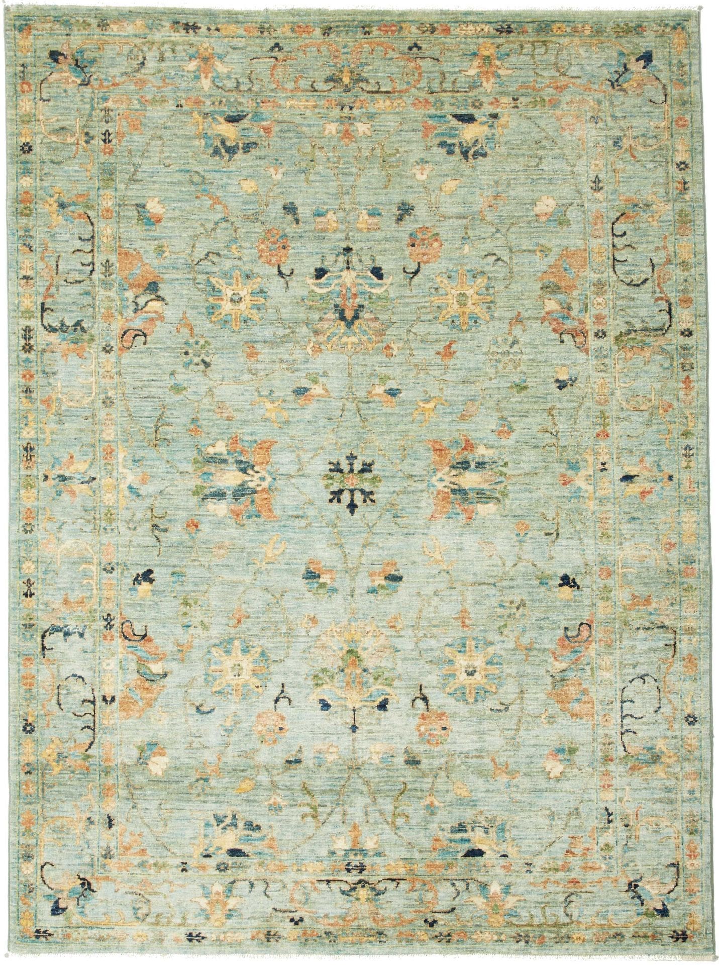 Ziegler Orientteppich 152 x 200cm, Schurwolle, handgeknüpft