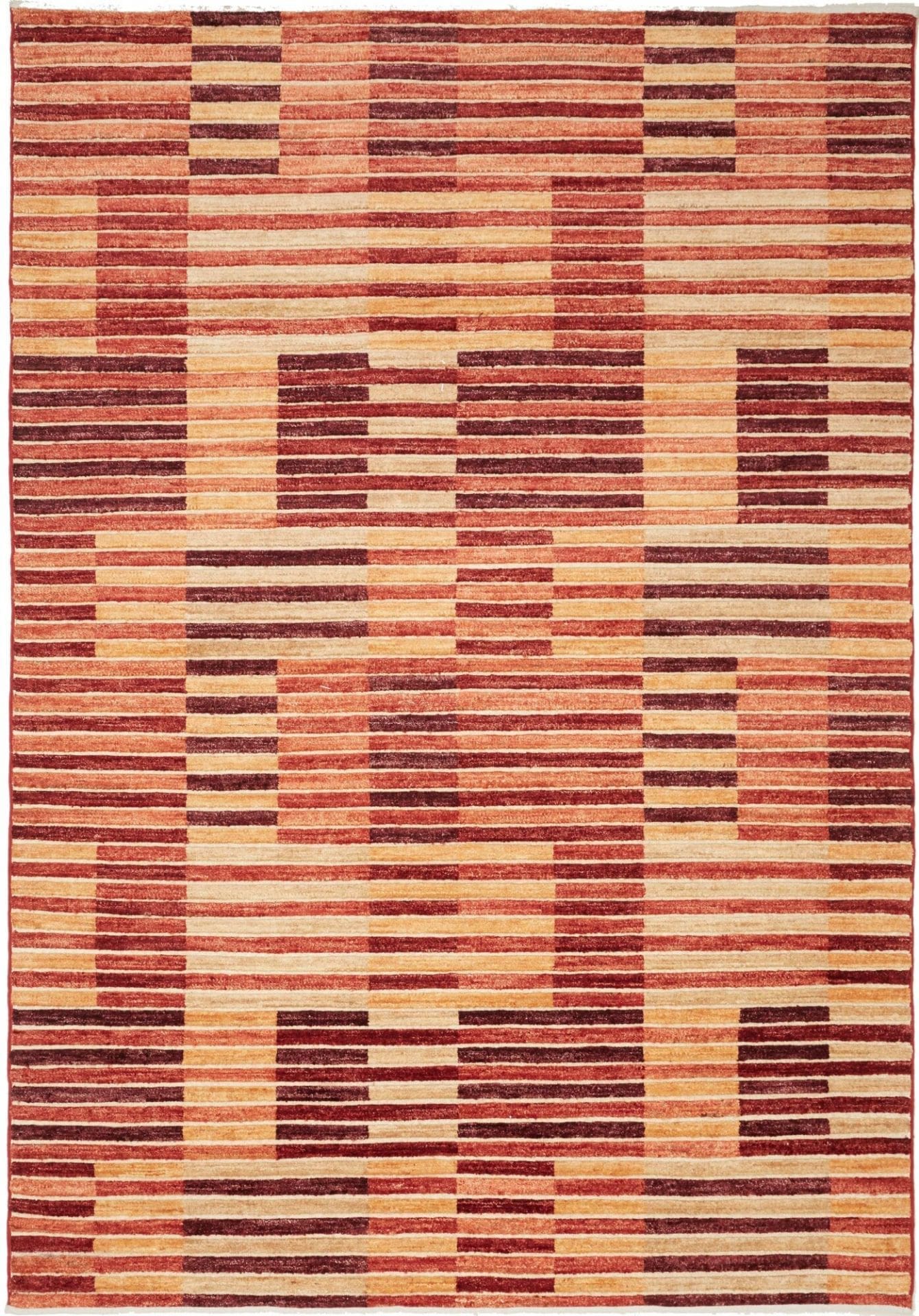 Ziegler Orientteppich 171 x 244 cm aus Schurwolle, handgeknüpft