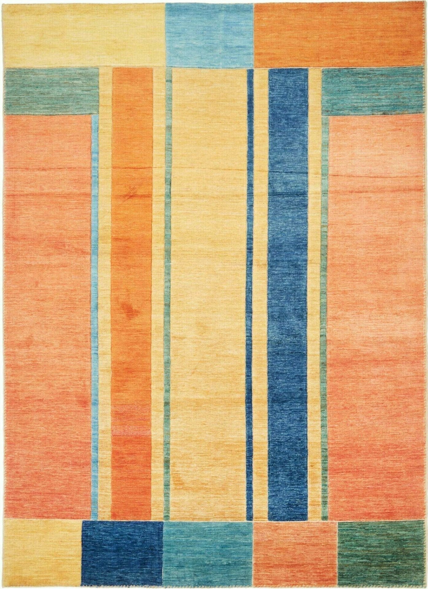 Ziegler Orientteppich 174x236cm, Schurwolle, handgeknüpft