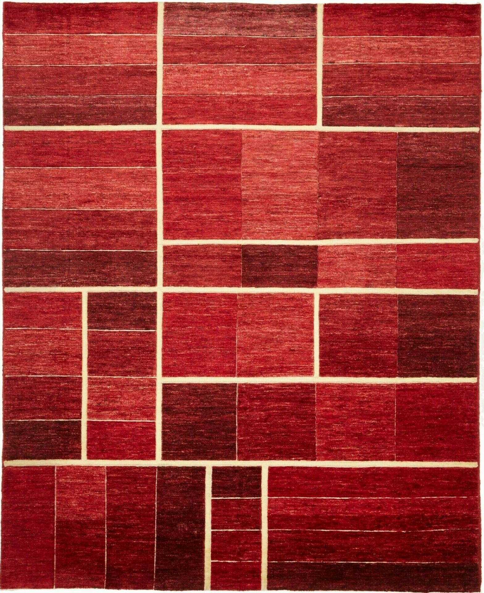 Ziegler Orientteppich 200 x 244cm aus Schurwolle, handgeknüpft