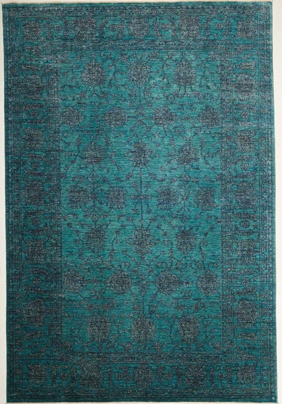 Ziegler Orientteppich 203 x 295 cm aus Schurwolle, handgeknüpft