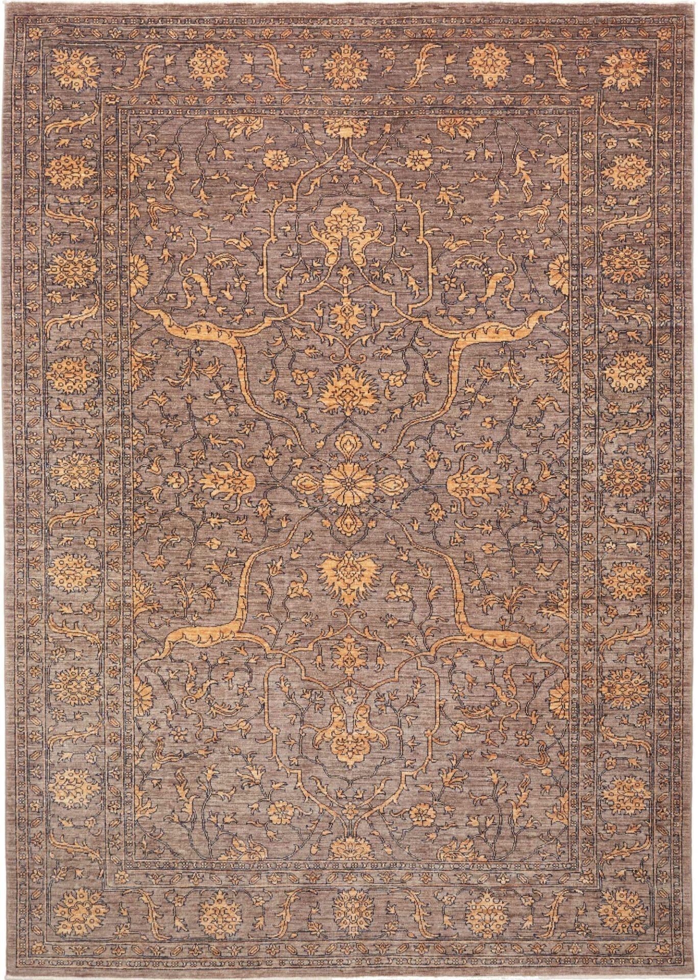 Ziegler Orientteppich 210 x 294cm aus Schurwolle, handgeknüpft