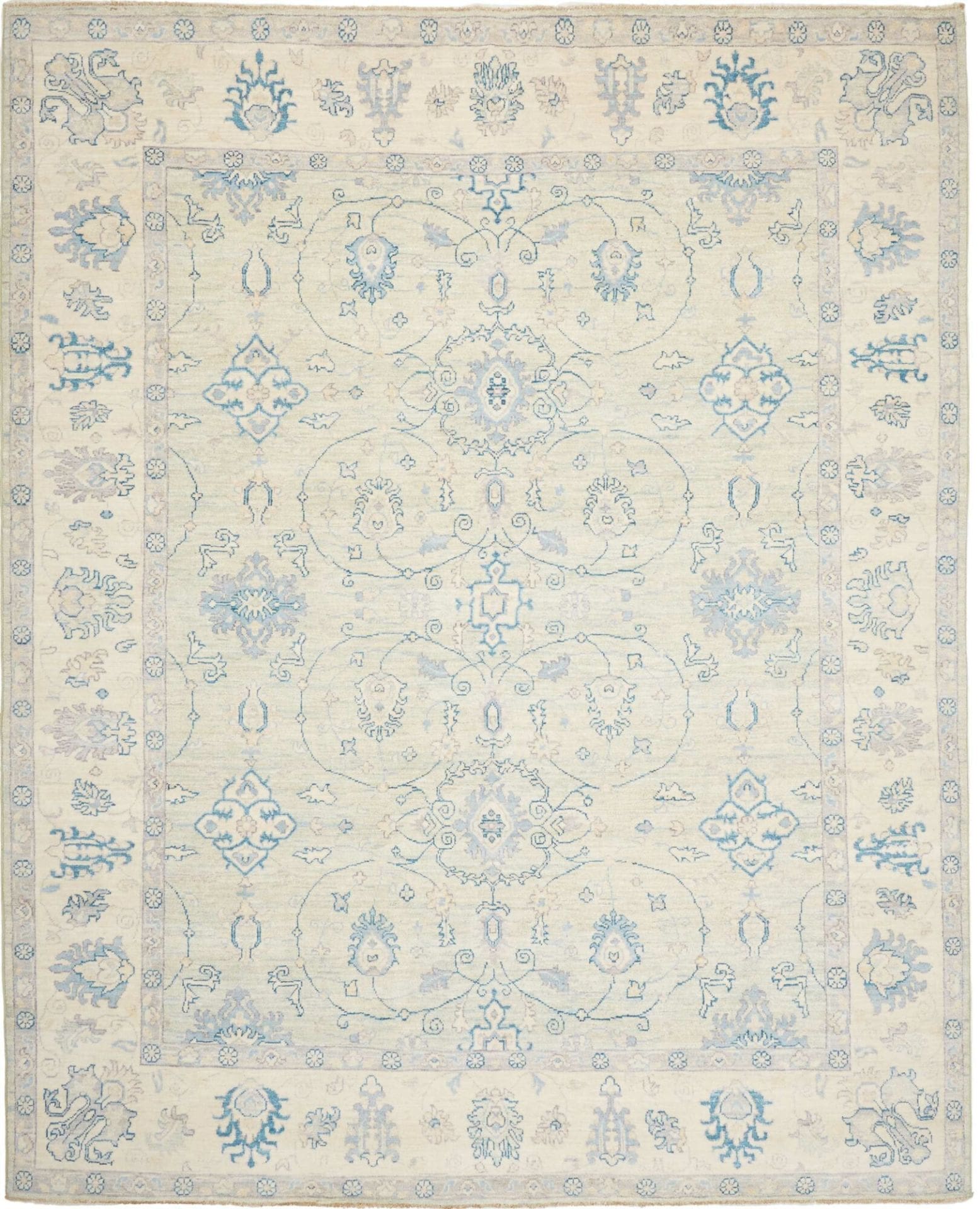 Ziegler Orientteppich 245 x 297cm, Schurwolle, handgeknüpft