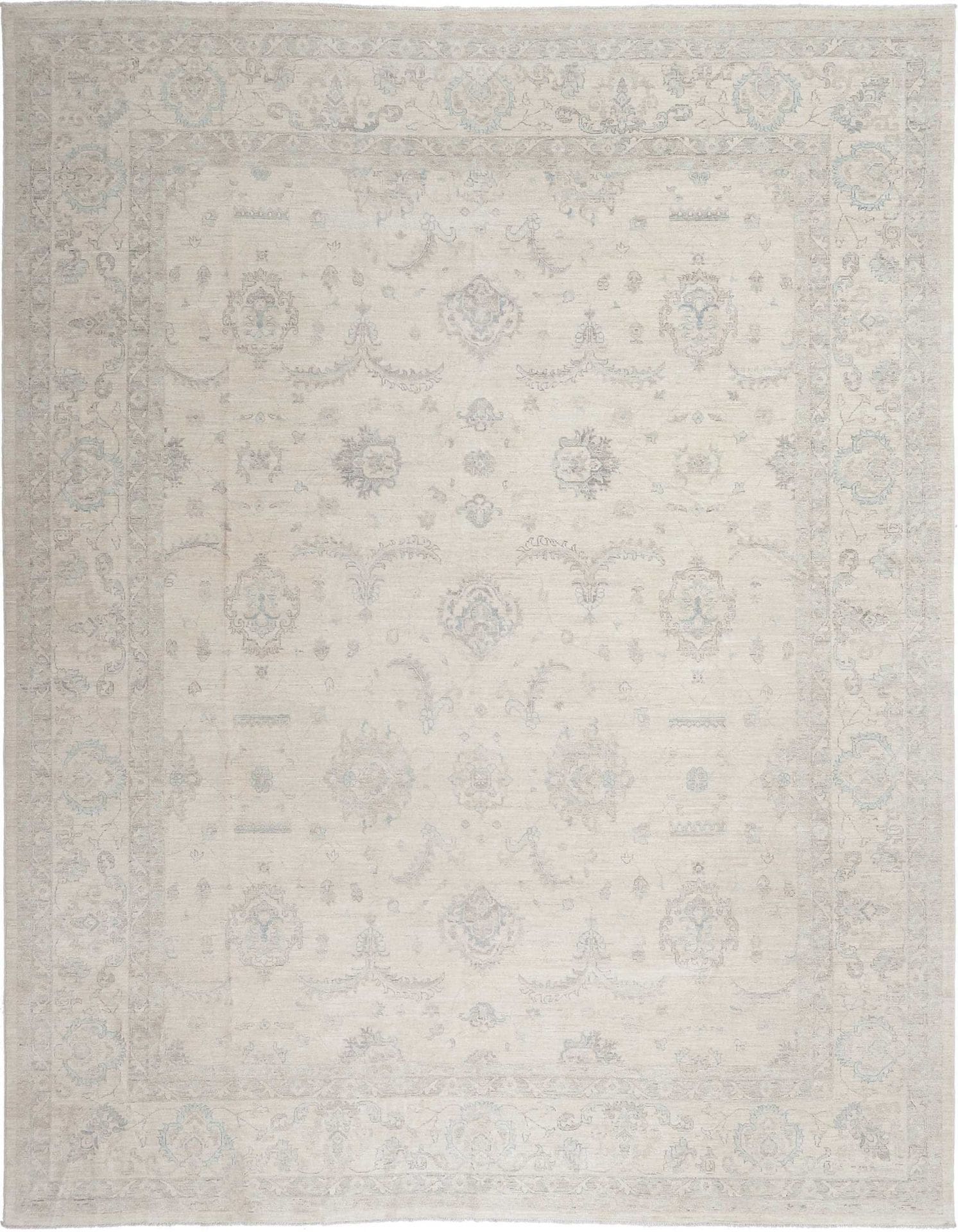 Ziegler Orientteppich 359 x 456cm, Schurwolle, handgeknüpft