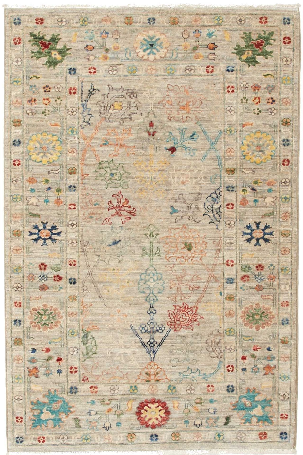 Ziegler Orientteppich 82 x 119cm, Schurwolle, handgeknüpft