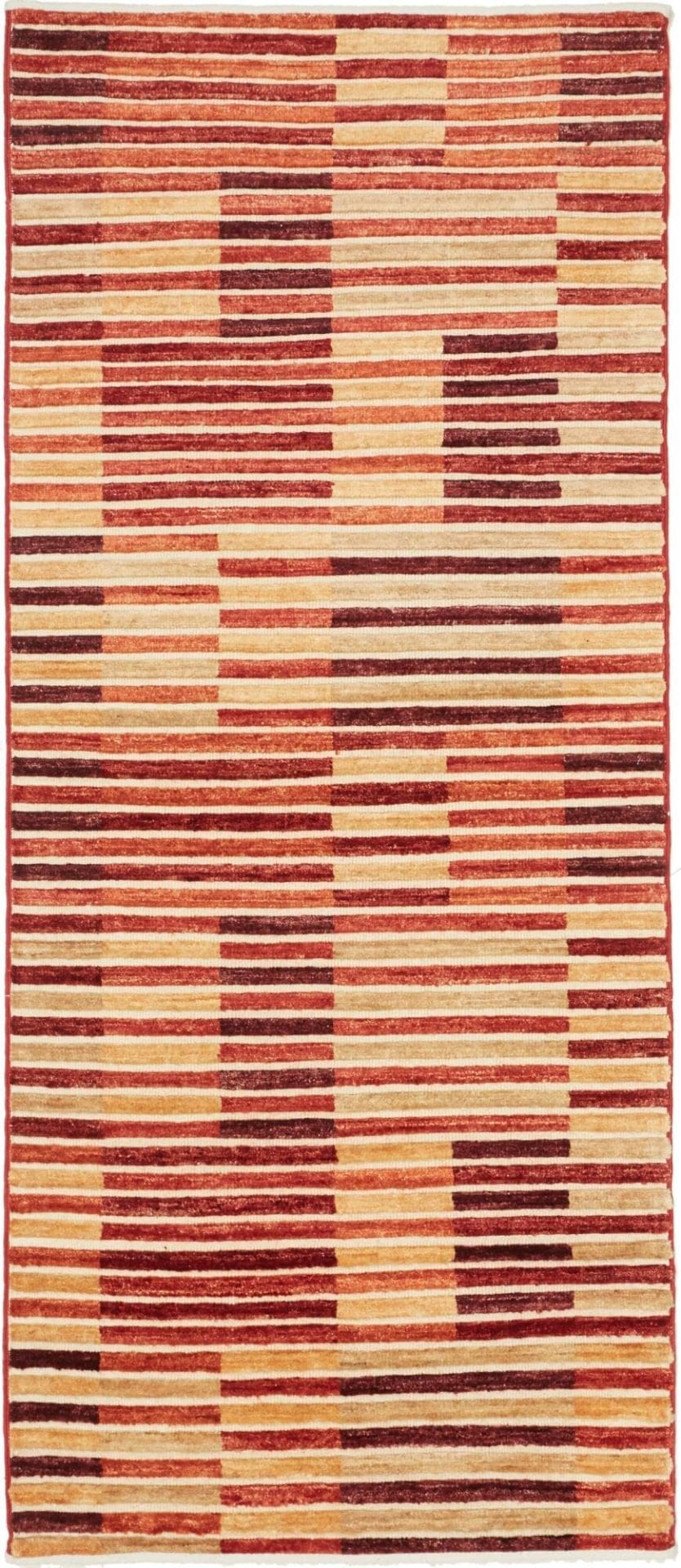 (Verkauft) Ziegler Orientteppich 85 x 197 cm aus Schurwolle, handgeknüpft