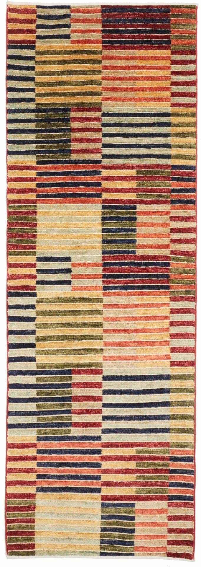 Ziegler Orientteppich 85 x 239cm aus Schurwolle, handgeknüpft