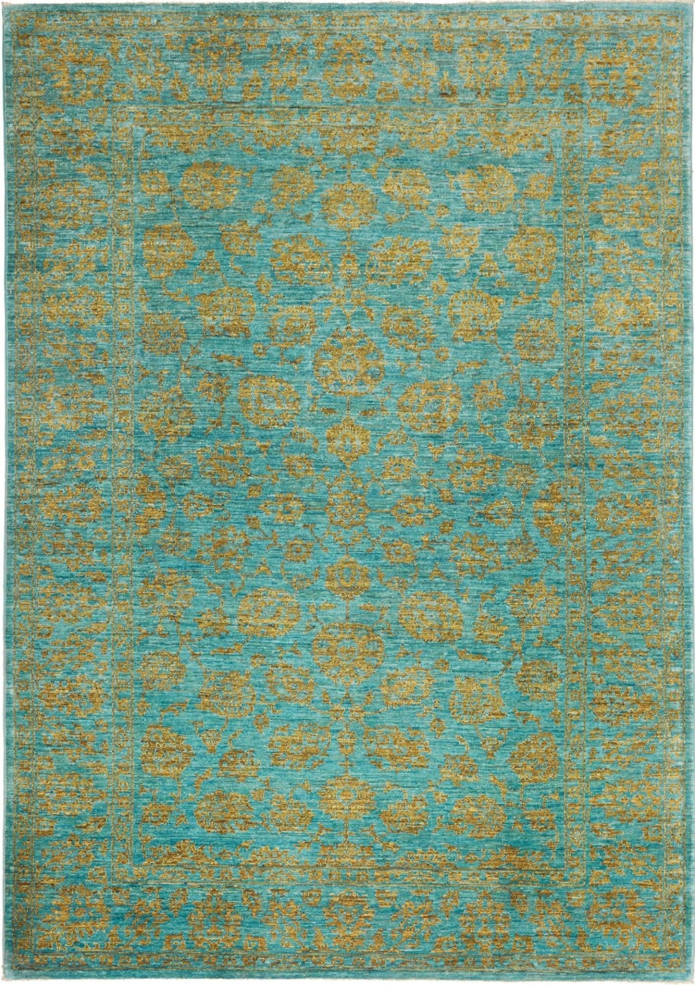 Ziegler Teppich 175 x 245cm aus Schurwolle - handgeknüpft Orientteppich