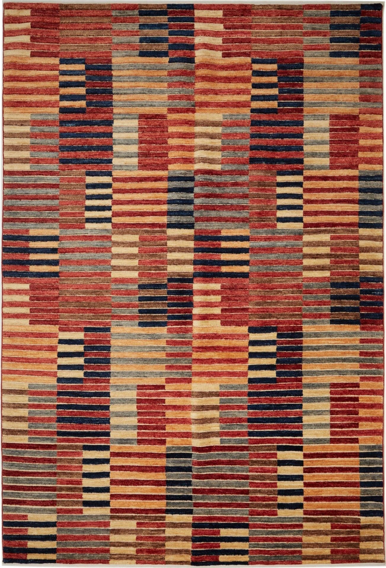 Ziegler Teppich 205 x 298cm aus Schurwolle, handgeknüpft, Orientteppich