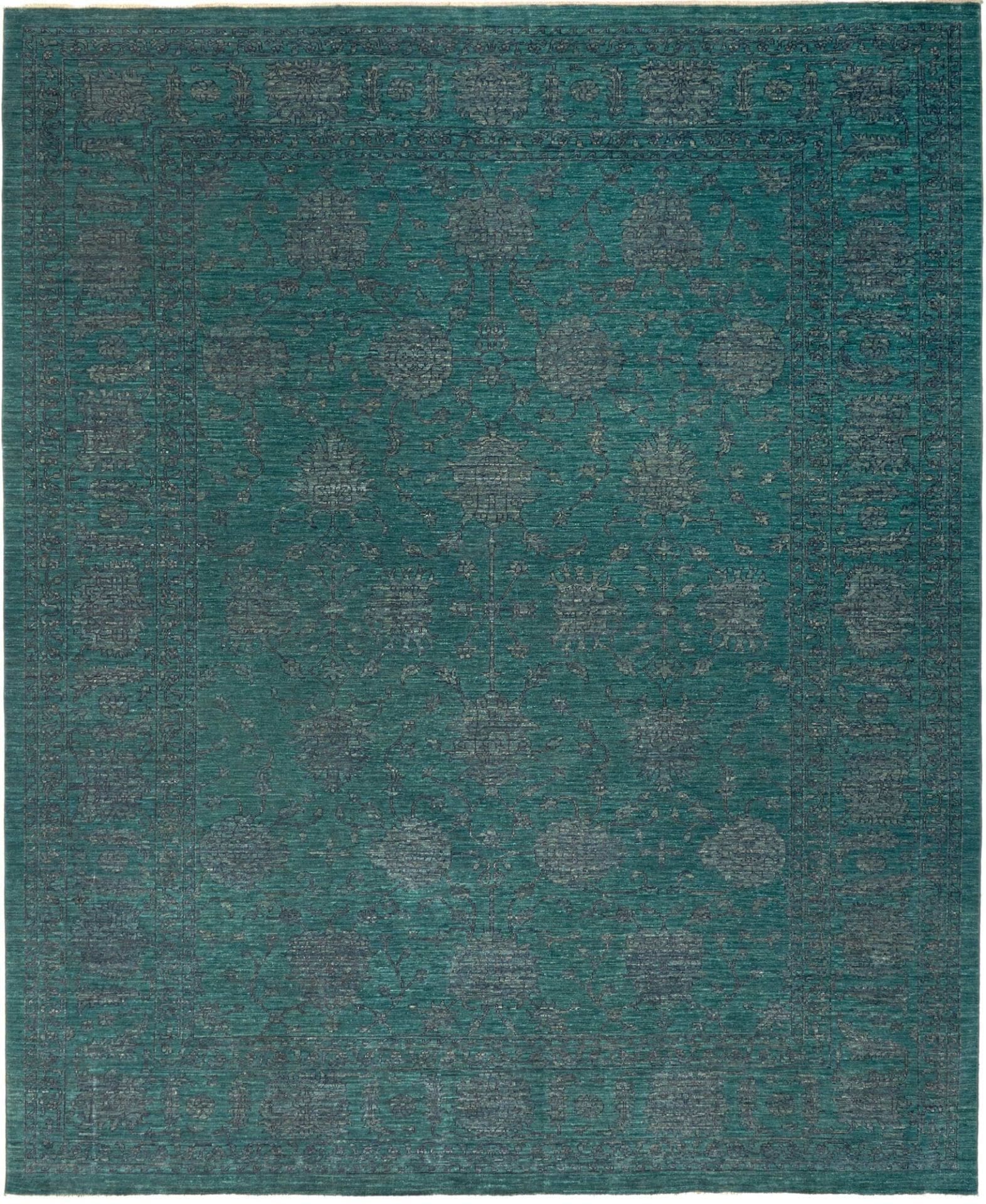 Ziegler Teppich 249 x 303cm aus Schurwolle, handgeknüpft, Orientteppich