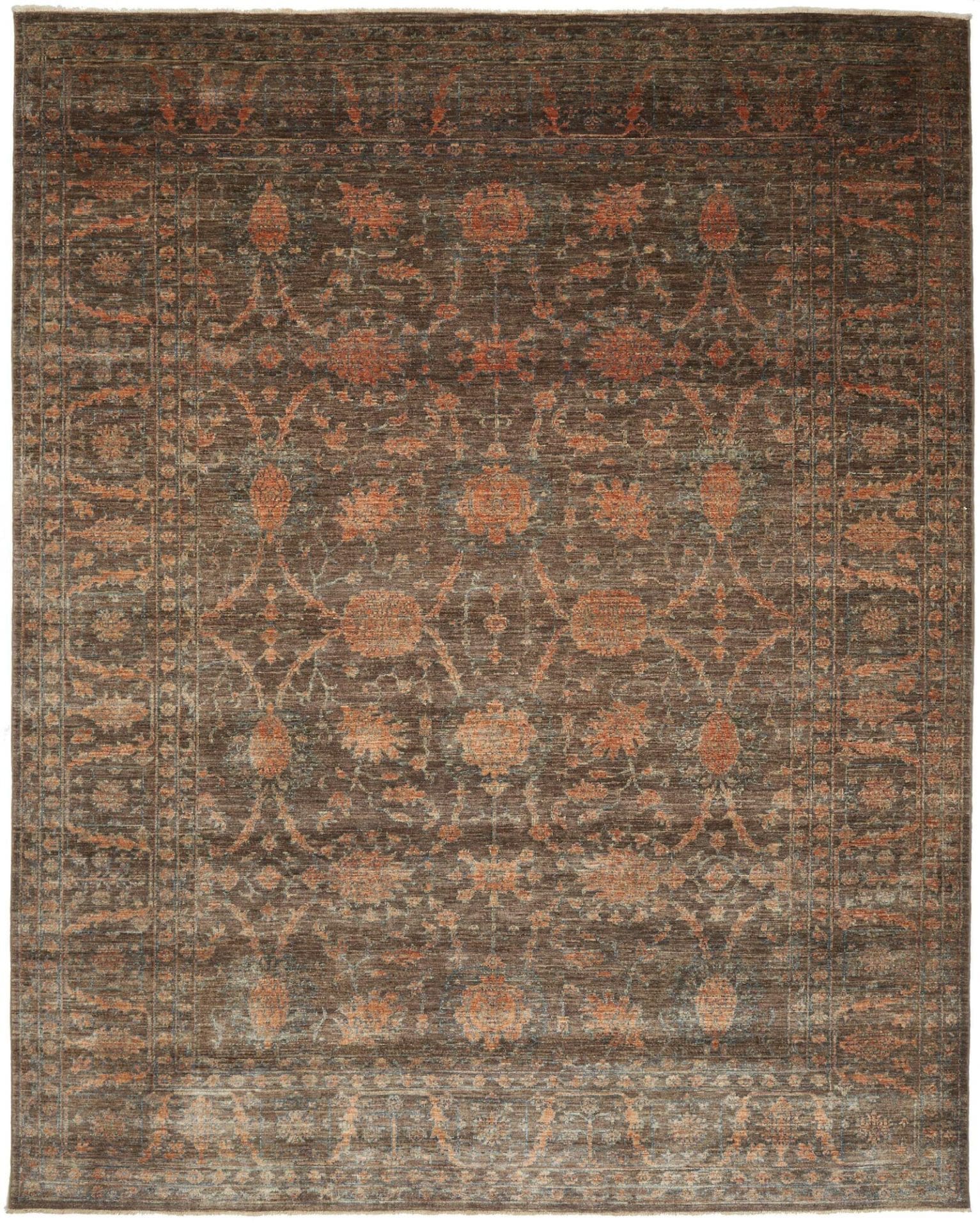 Ziegler Teppich 250 x 307 cm - Handgeknüpft, Schurwolle, Orientteppich