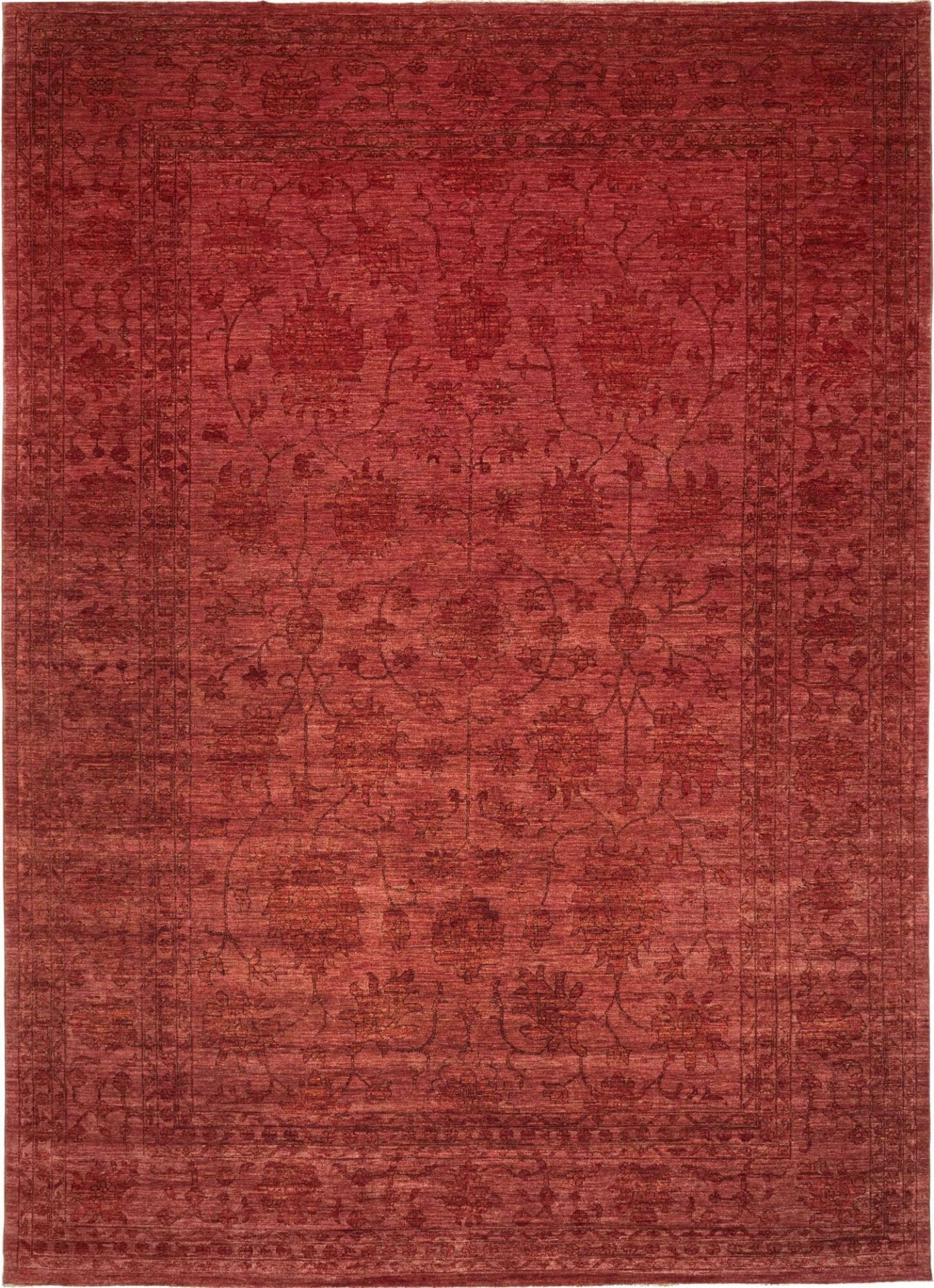 Ziegler Teppich 271 x 373 cm | Schurwolle | Handgeknüpft, Orientteppich