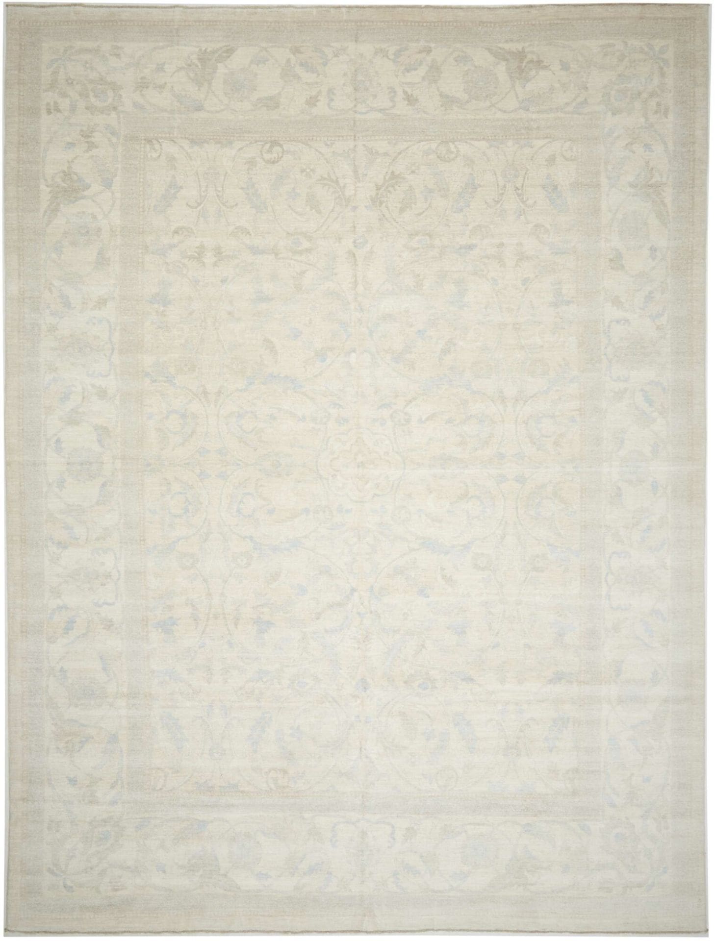 Ziegler Teppich 297 x 396 cm, Schurwolle, handgeknüpft, Orientteppich