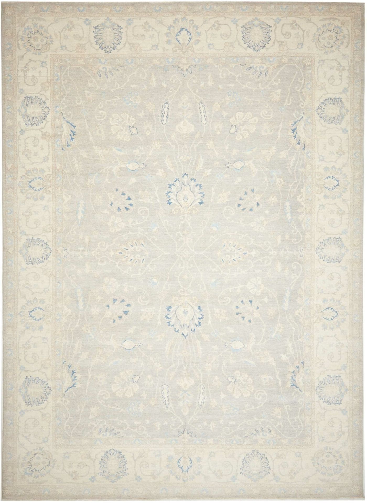 Ziegler Teppich 310 x 420 cm, Schurwolle, handgeknüpft, Orientteppich