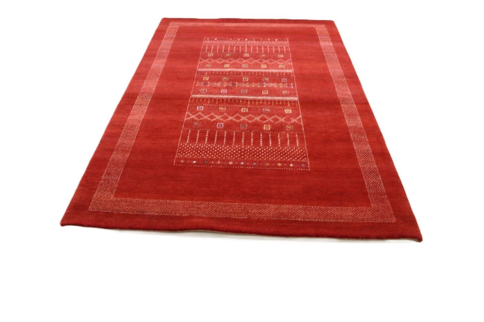 Gabbeh Loribaft Teppich 246x173 cm, 200.000 Knoten, handgeknüpft