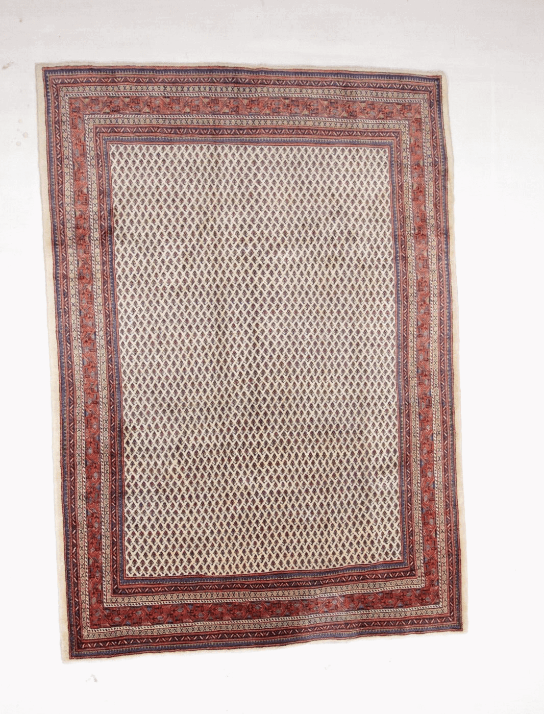 Handgeknüpfter Orientteppich Sarough Mir 327 x 231 cm, 2.500.000 Knoten, Neu