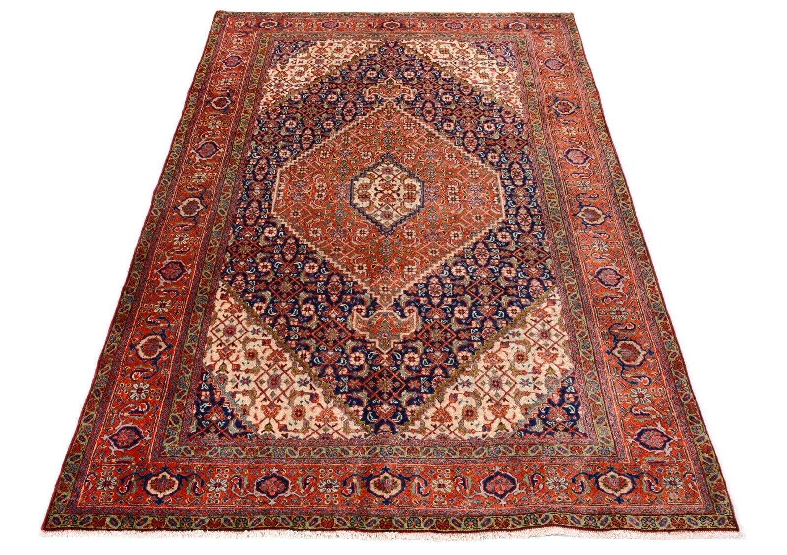 Handgeknüpfter Perserteppich Tabriz 296 x 196 cm, 300.000 Knoten