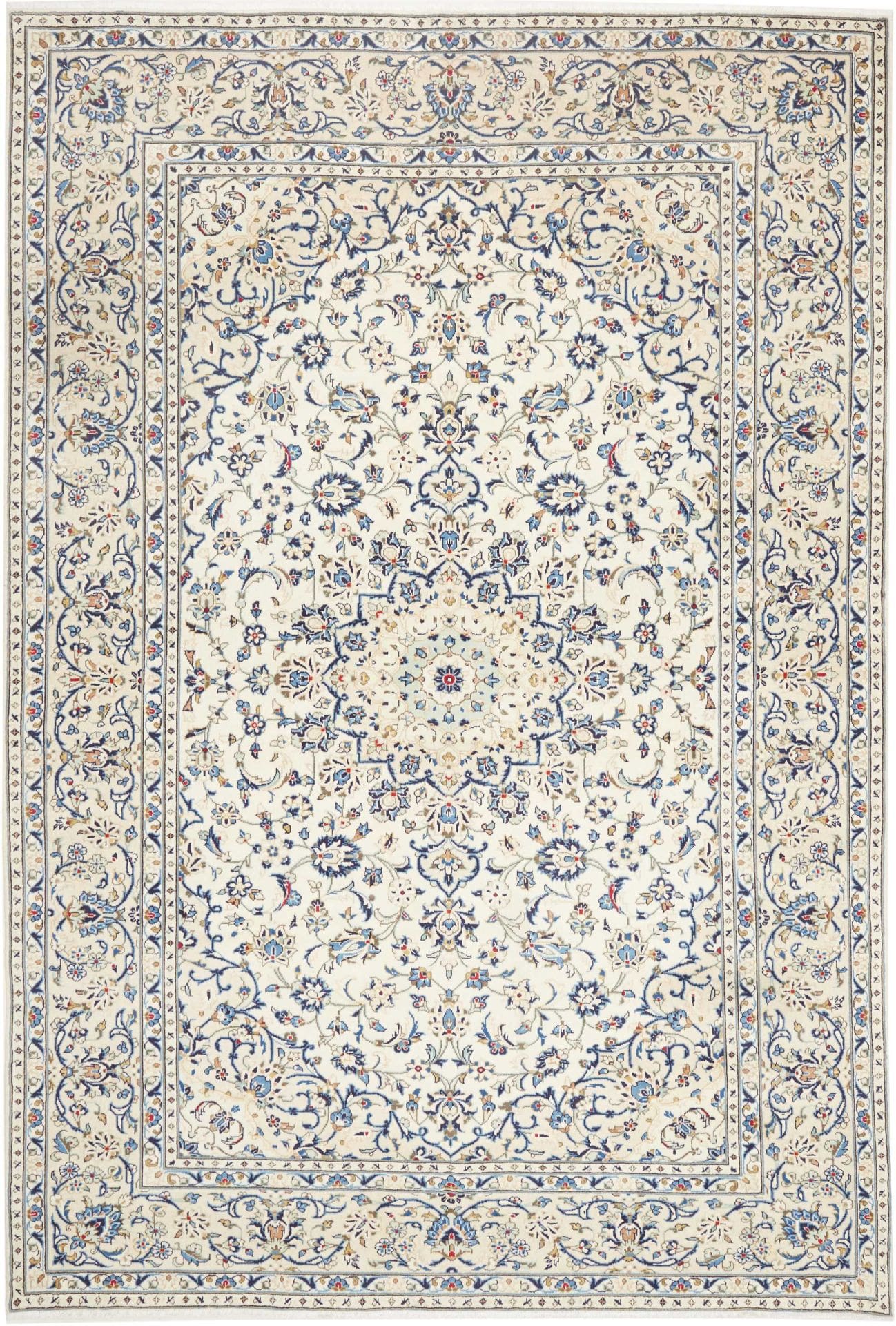 Kashan Teppich 203 x 295 cm - Handgeknüpft, Perserteppich