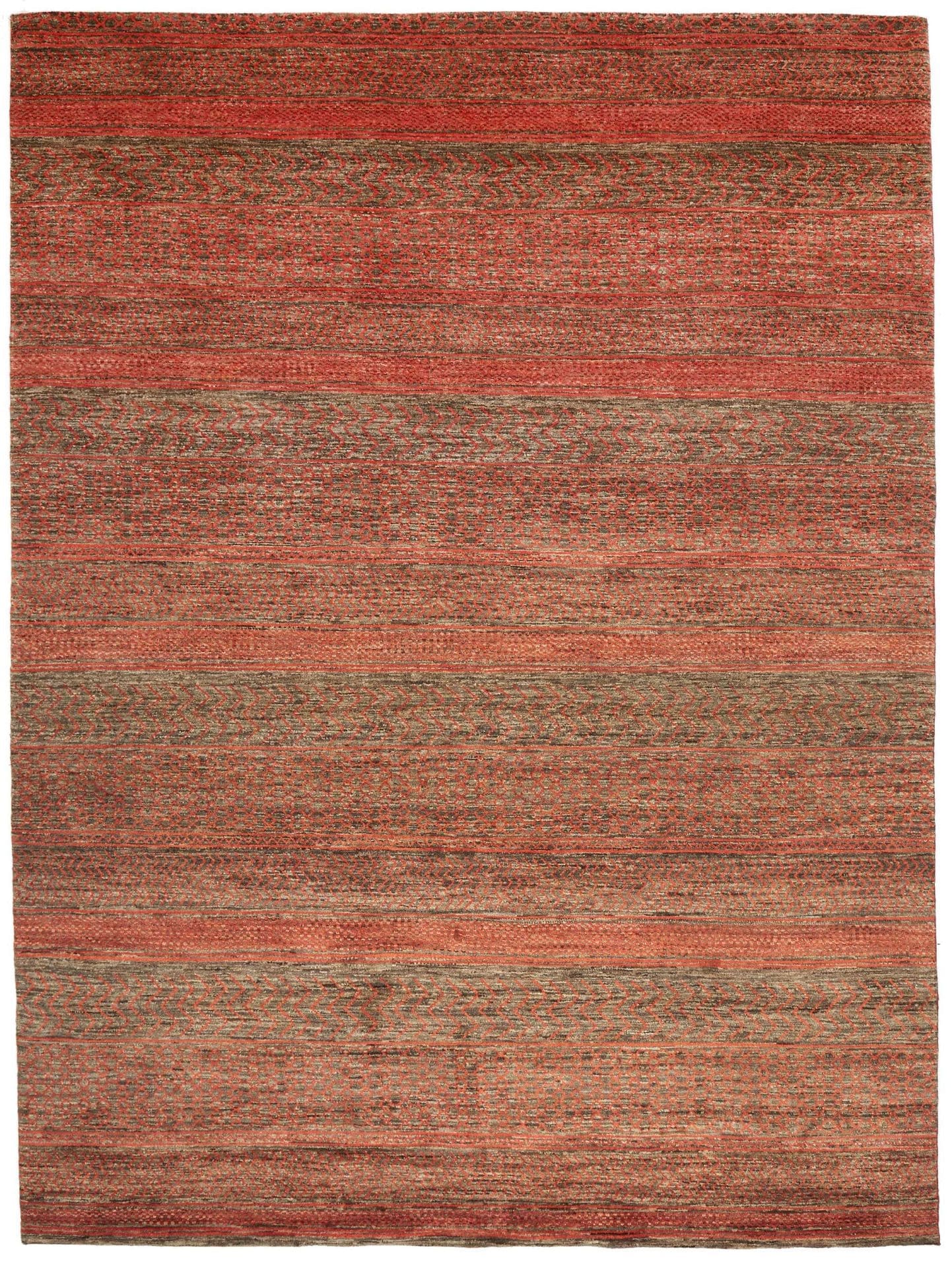 Loribaft Teppich 258 x 341cm aus Schurwolle, handgeknüpft