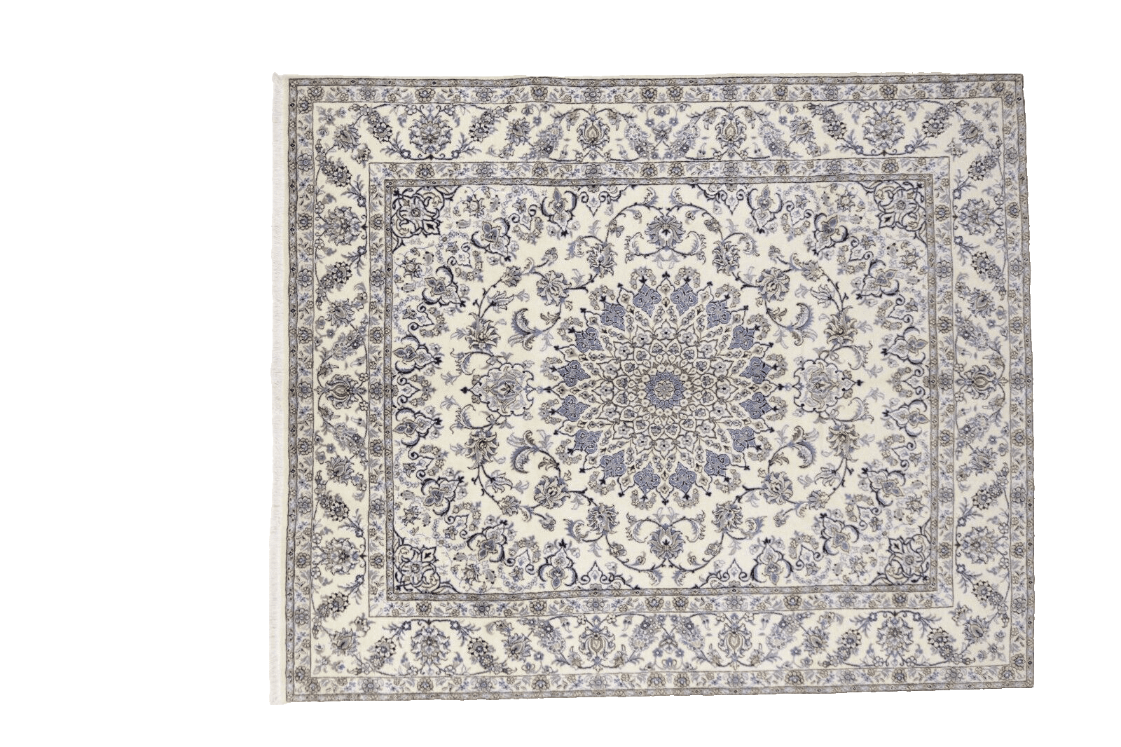 Orientteppich 294x243 cm, 300000 Knoten, Handgeknüpft, Persien