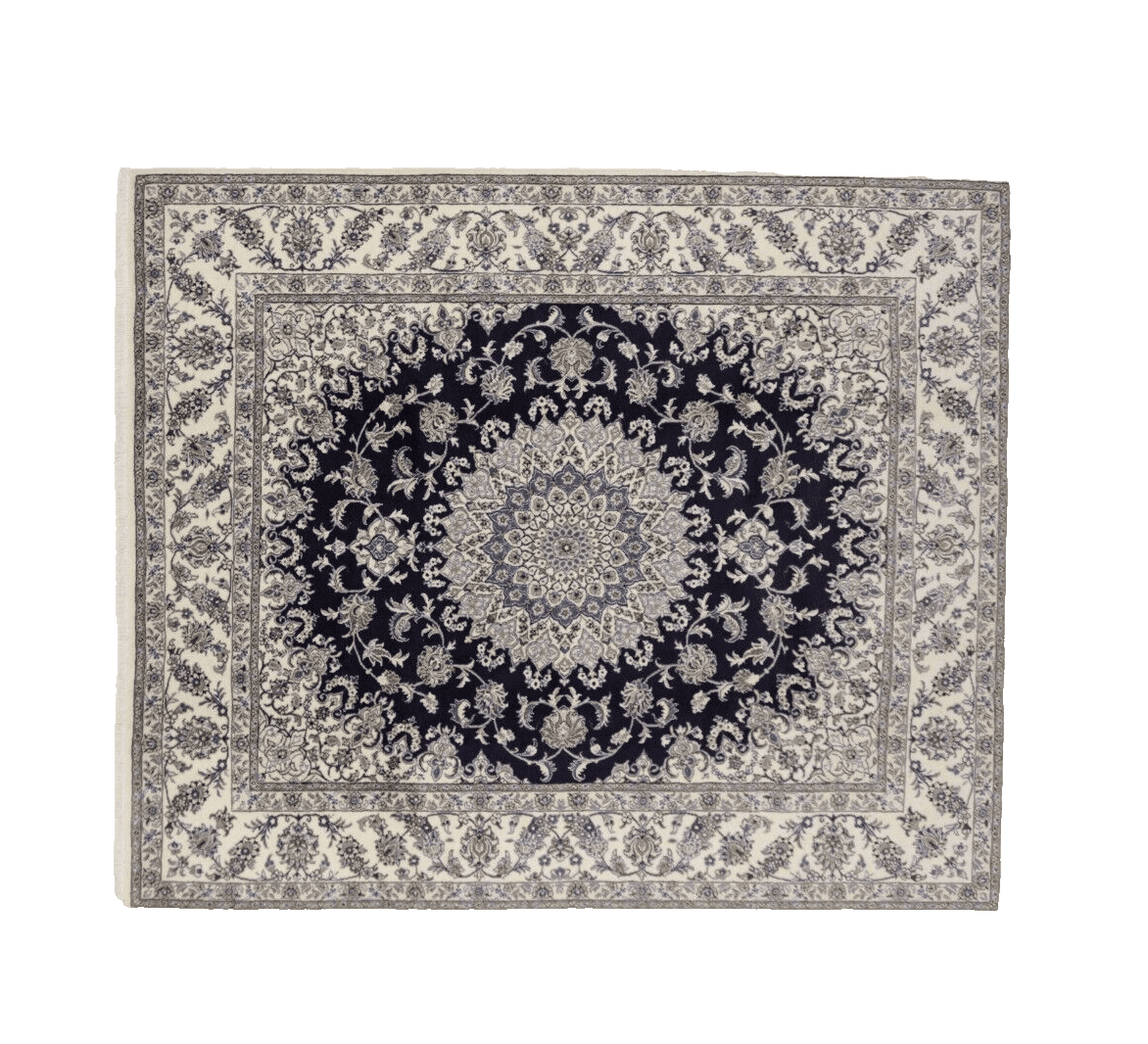 Orientteppich 295 x 248 cm, 300000 Knoten, 90% Wolle, handgeknüpft