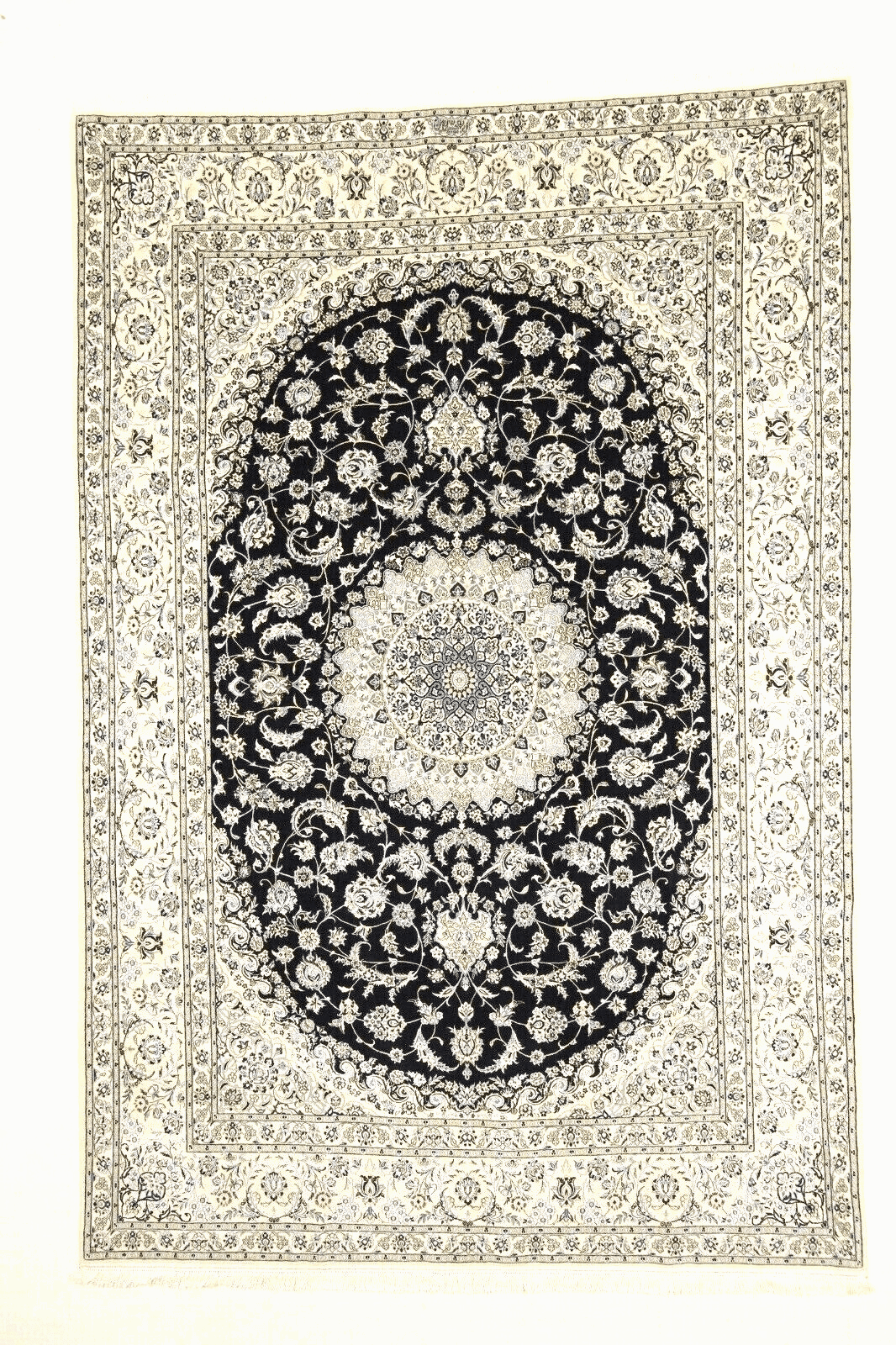 Orientteppich 311x207 cm, Nain 6 La, 850.000 Knoten, handgeknüpft