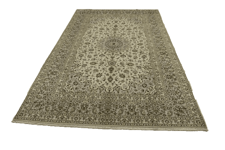 Orientteppich Kashan 355 x 241 cm, 300.000 Knoten, handgeknüpft