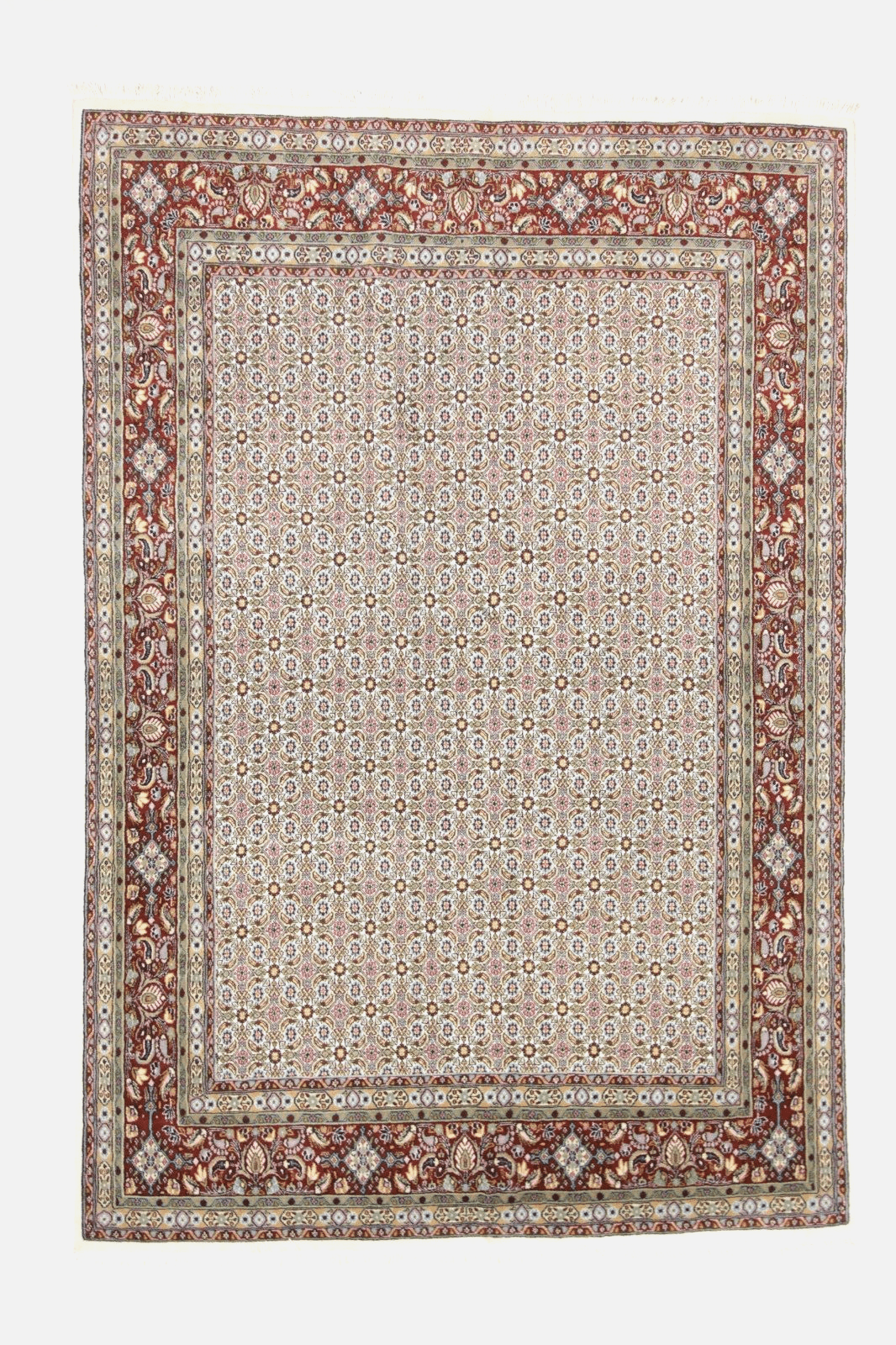 Orientteppich Moud 248 x 170 cm, 400000 Knoten, handgeknüpft