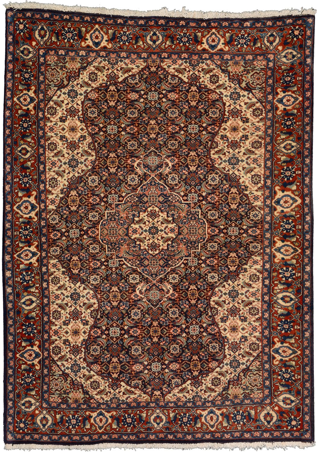Orientteppich Sarouk 155x110 cm - Handgeknüpft, traditionell