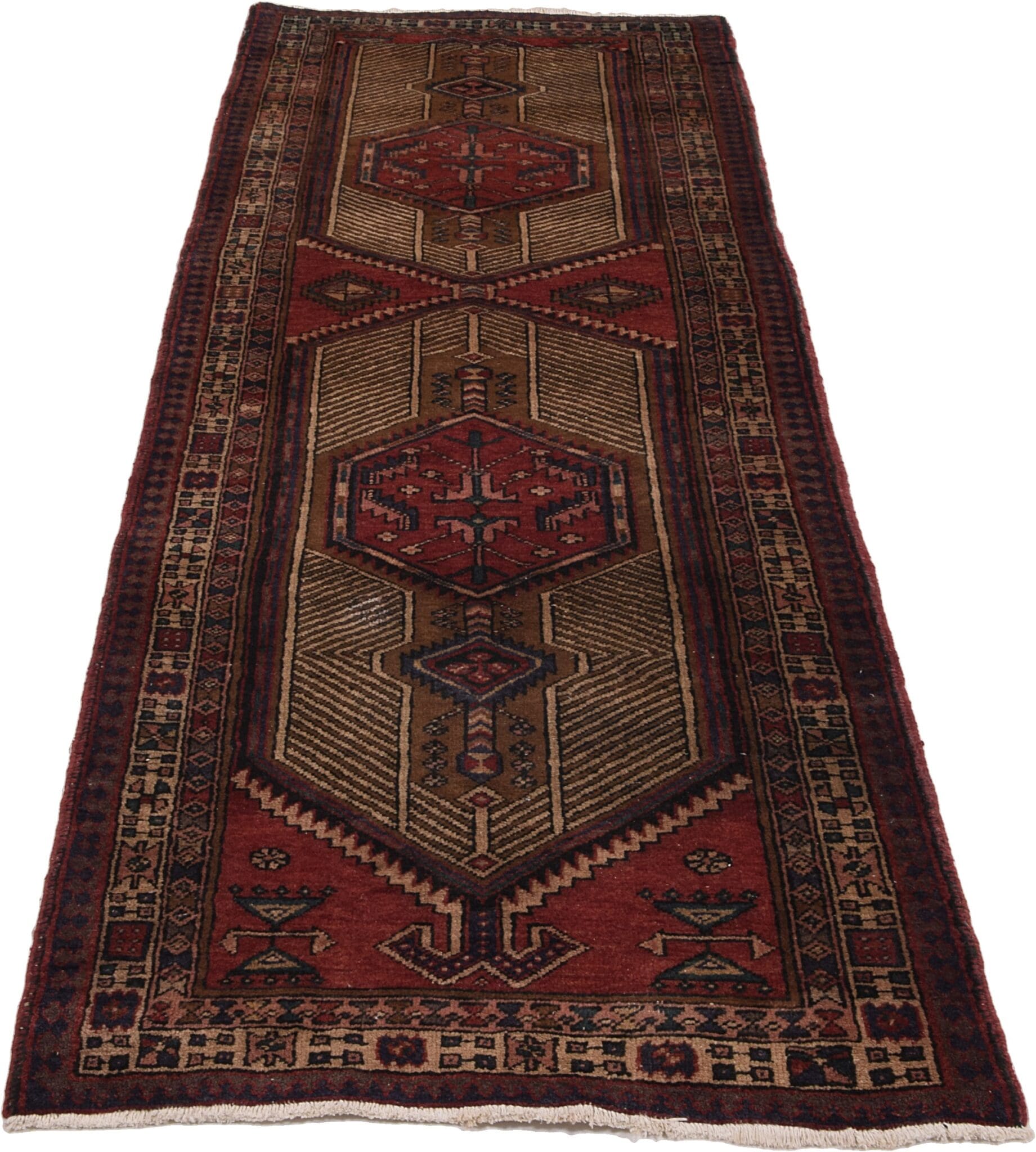 Orientteppich Sarouk 312x108 cm – handgeknüpft, stilvoll & einzigartig