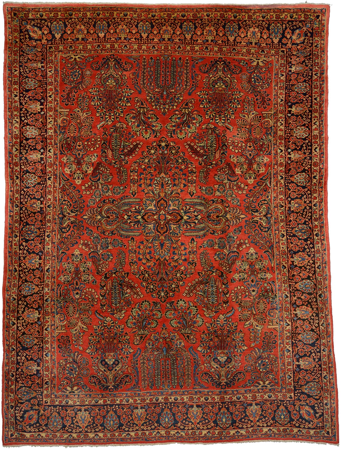 Orientteppich Sarouk 356x248 cm | Handgeknüpft, traditionell