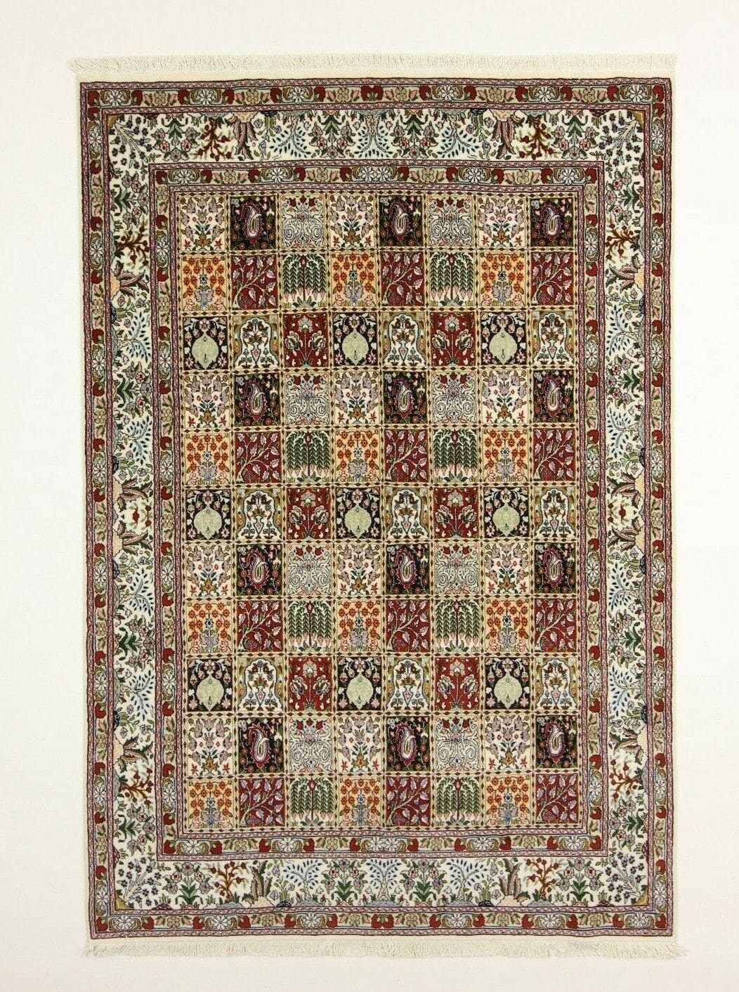 Orientteppich Super Moud 235 x 164 cm, 400000 Knoten, handgeknüpft